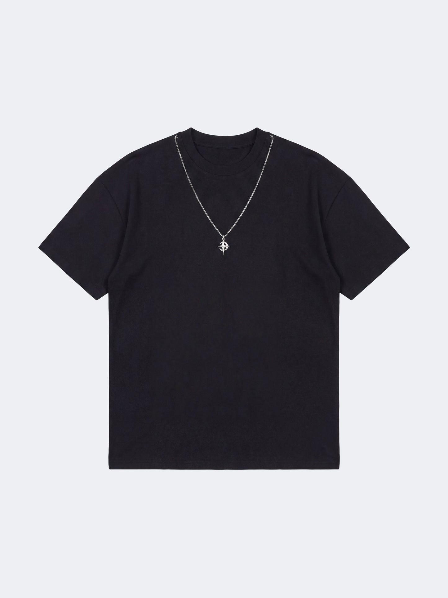 Tricou cu efect de colier