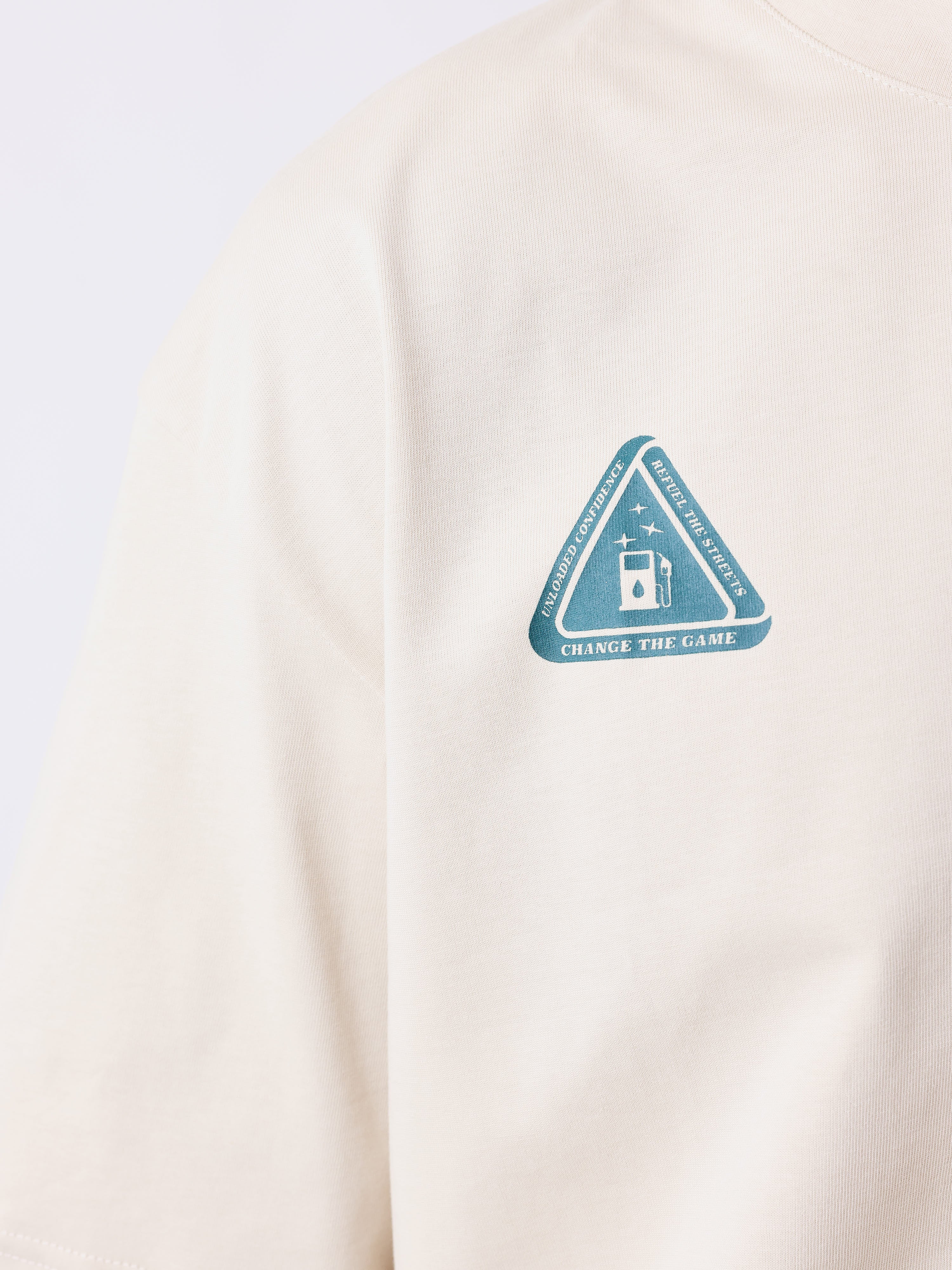 T-shirt manches courtes imprimé devant et dos-8