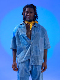 Patchwork Wash Skjorte