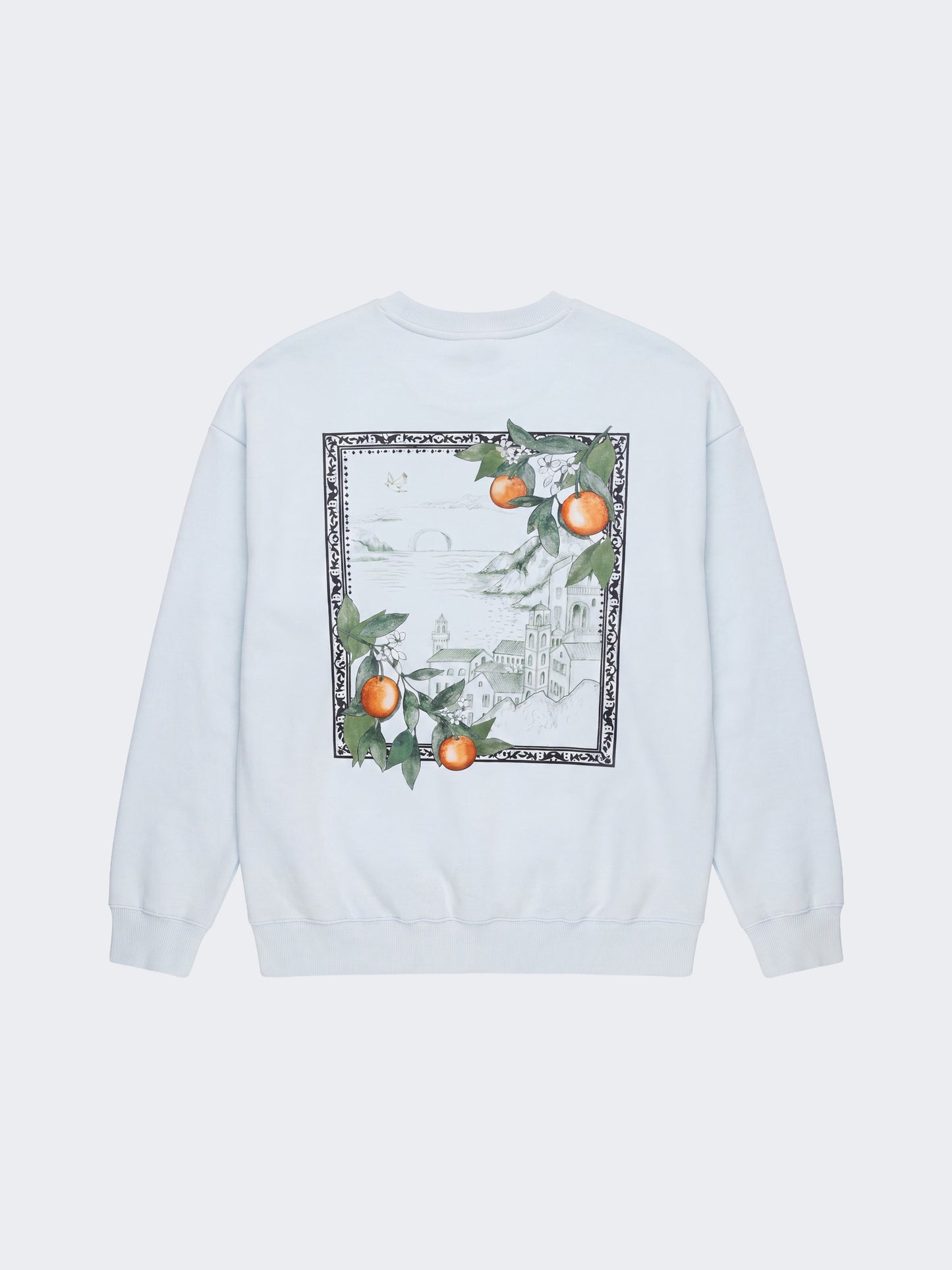 Bluza z okrągłym dekoltem Rivage Méditerranéen