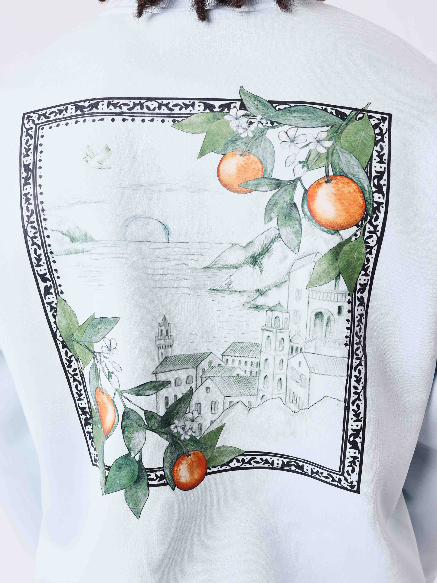 Bluza z okrągłym dekoltem Rivage Méditerranéen