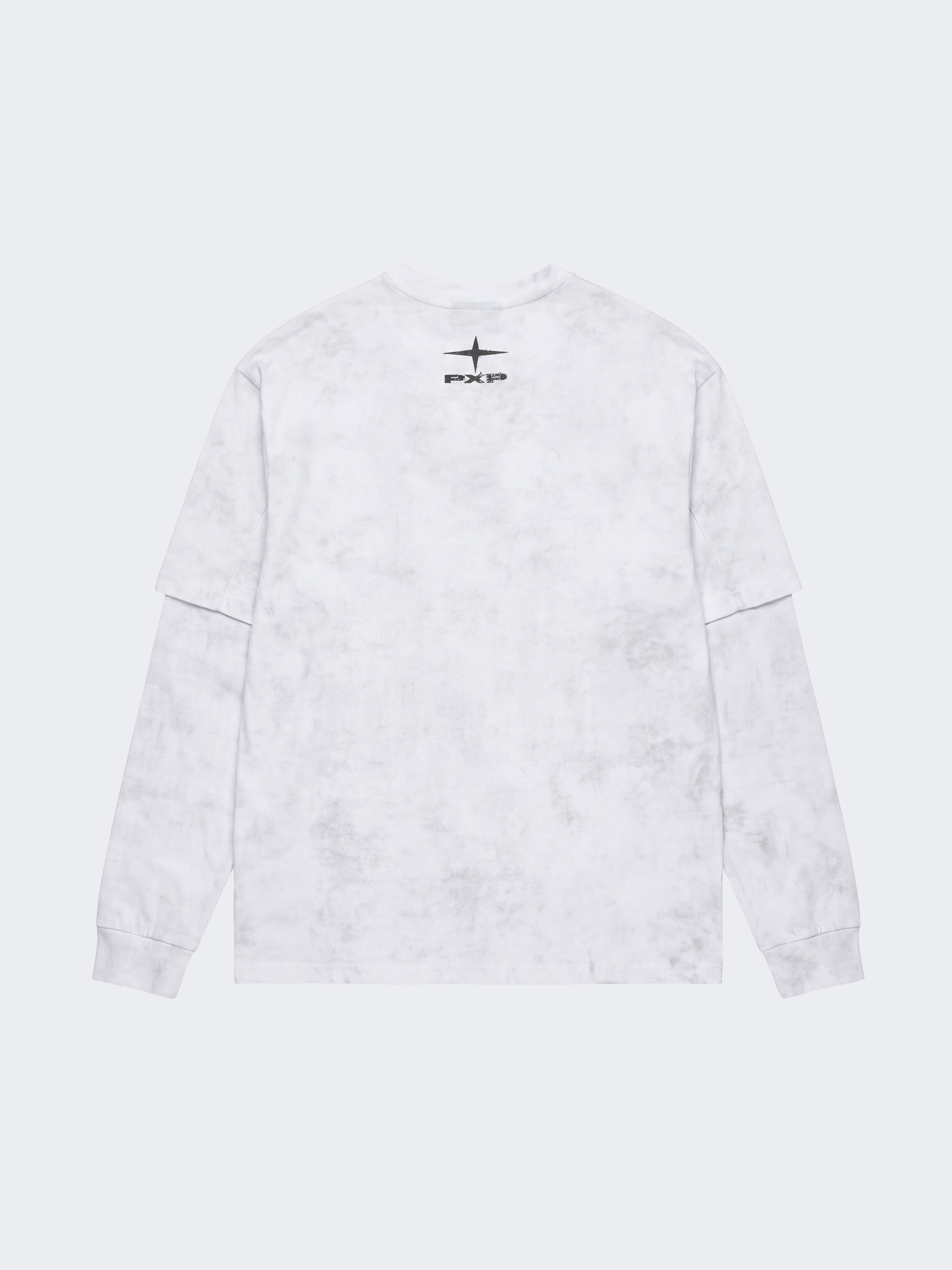 T-shirt a maniche lunghe effetto Vintage-7