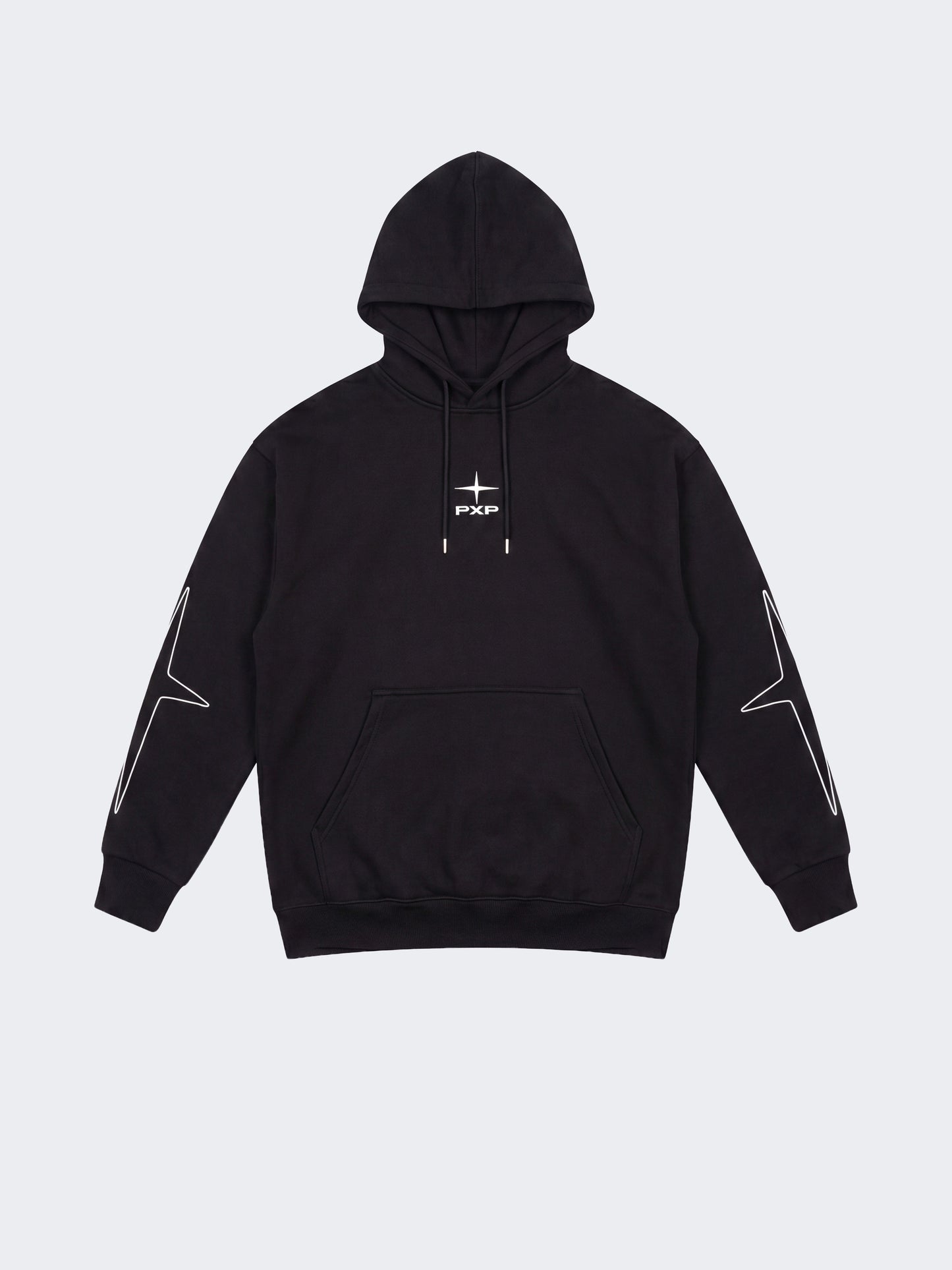 Sweat à capuche imprimé au dos