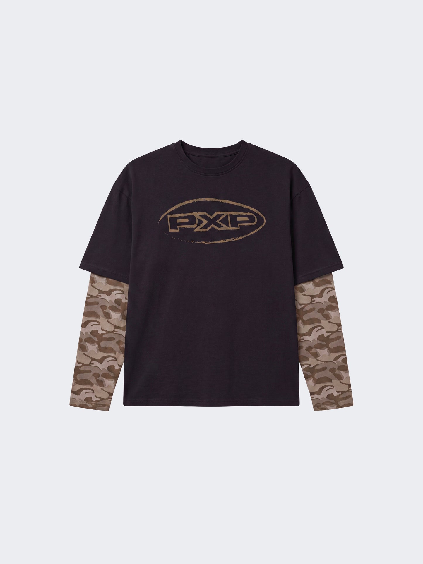 T-shirt met dubbele mouw Forest