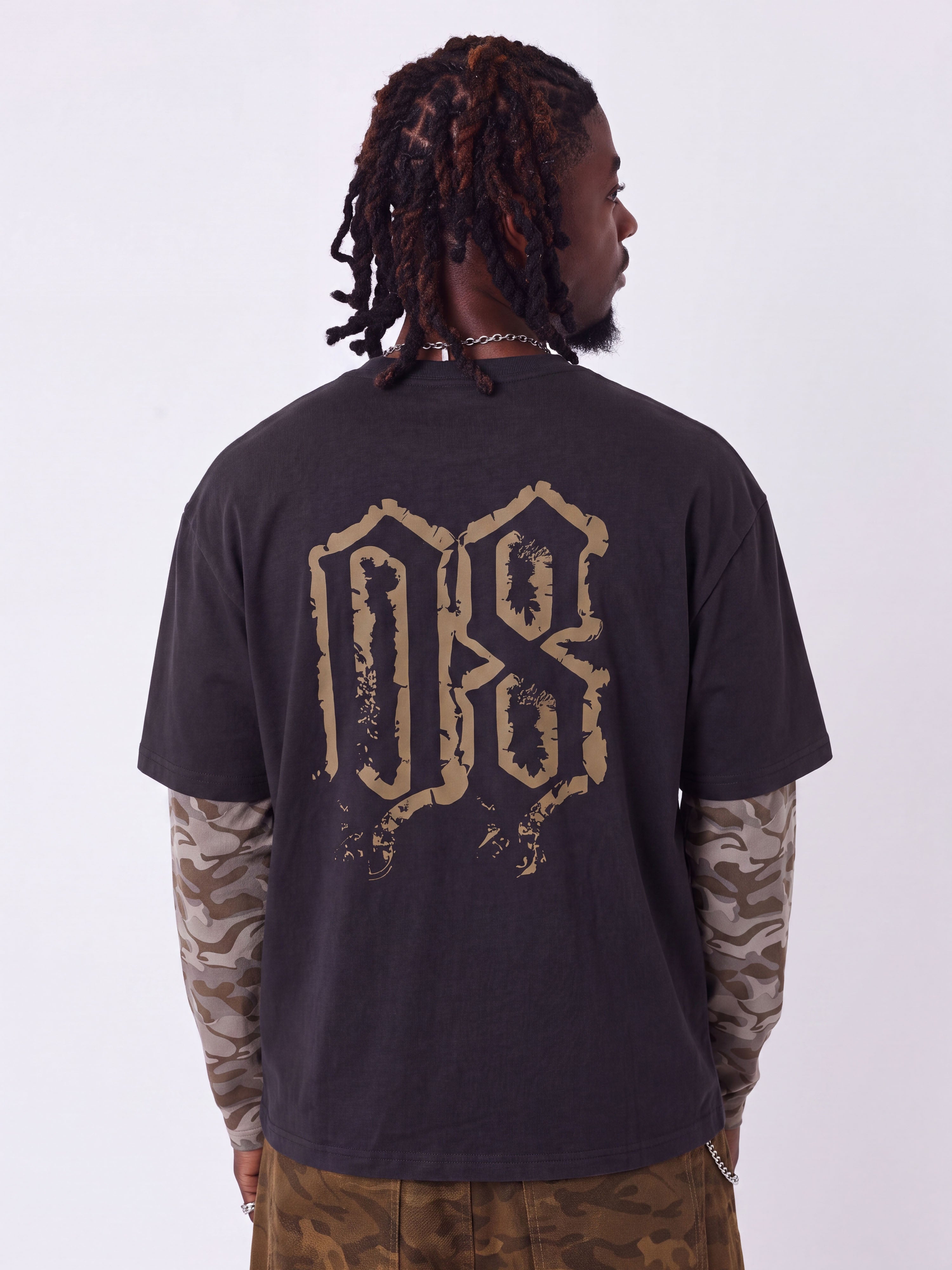 T-shirt met dubbele mouw Forest-2