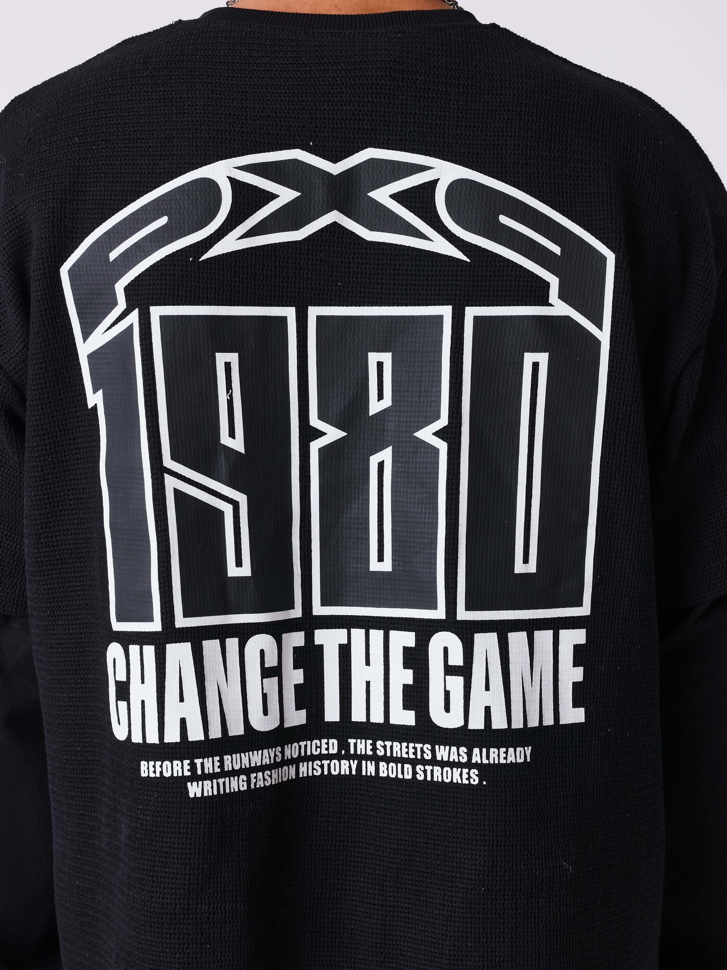 T-Shirt mit Lagenlook Matchday