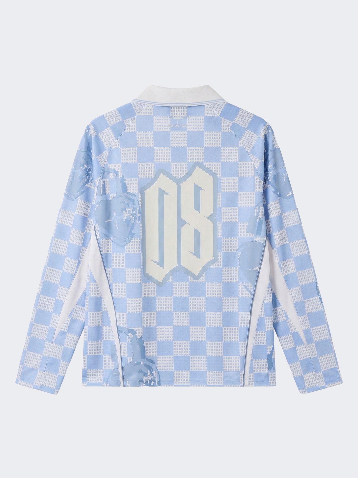 Maillot manches longues à col polo Love story