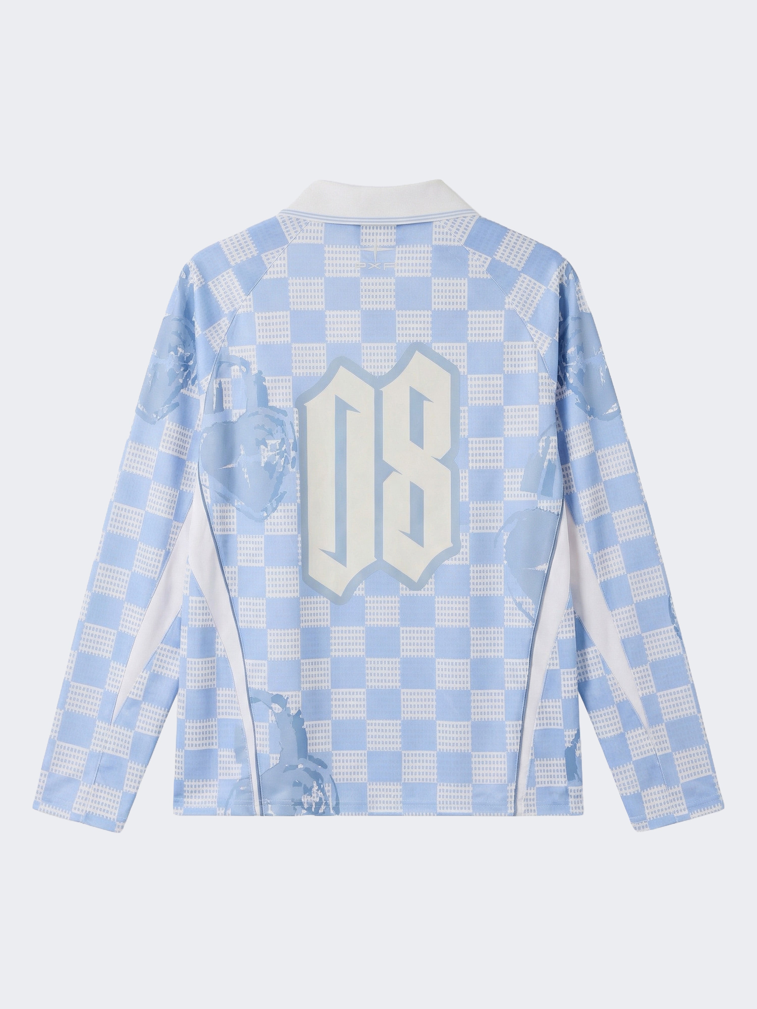 Maillot manches longues à col polo Love story-7