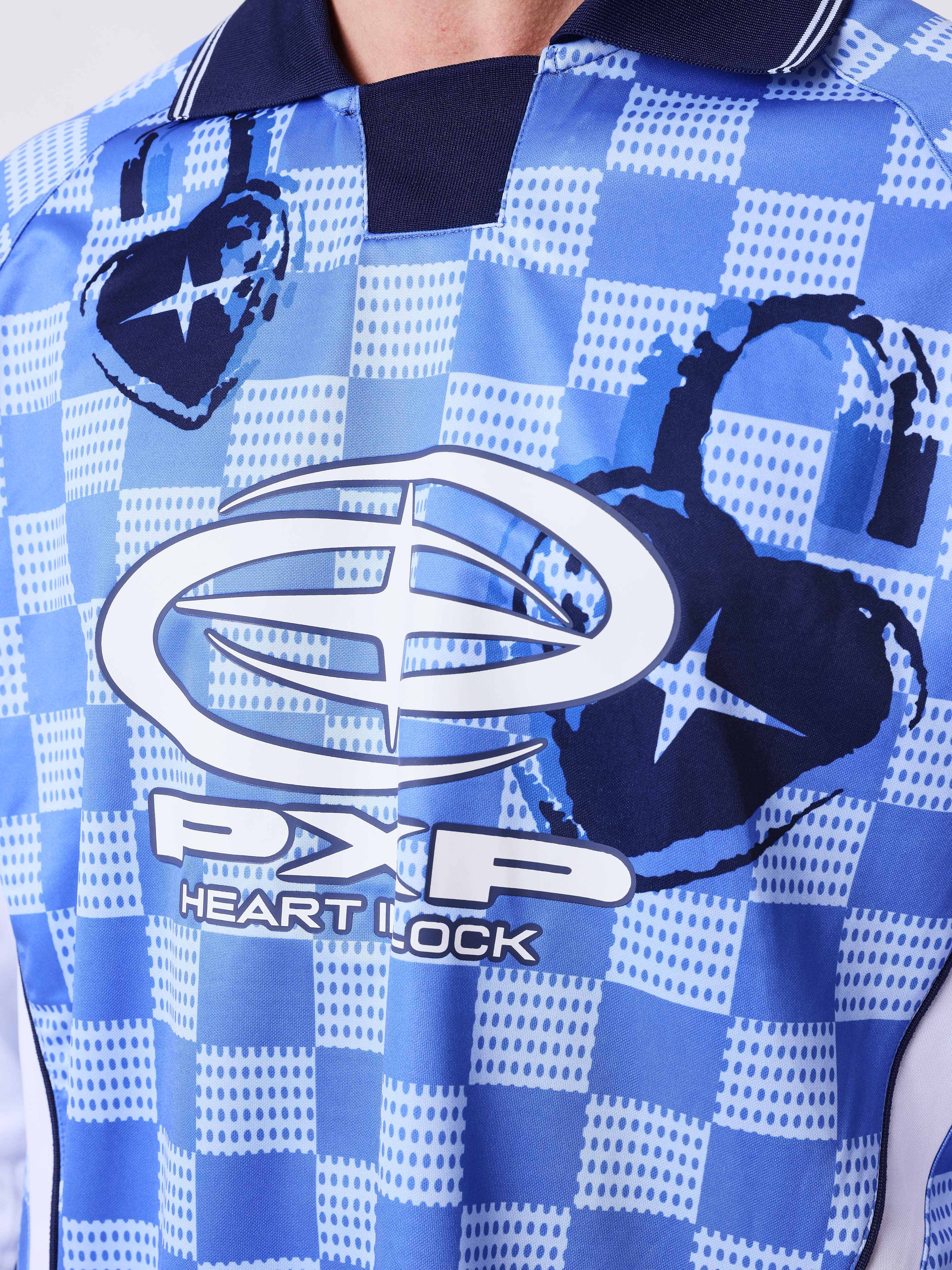 Long sleeve polo collar Love story shirt-3