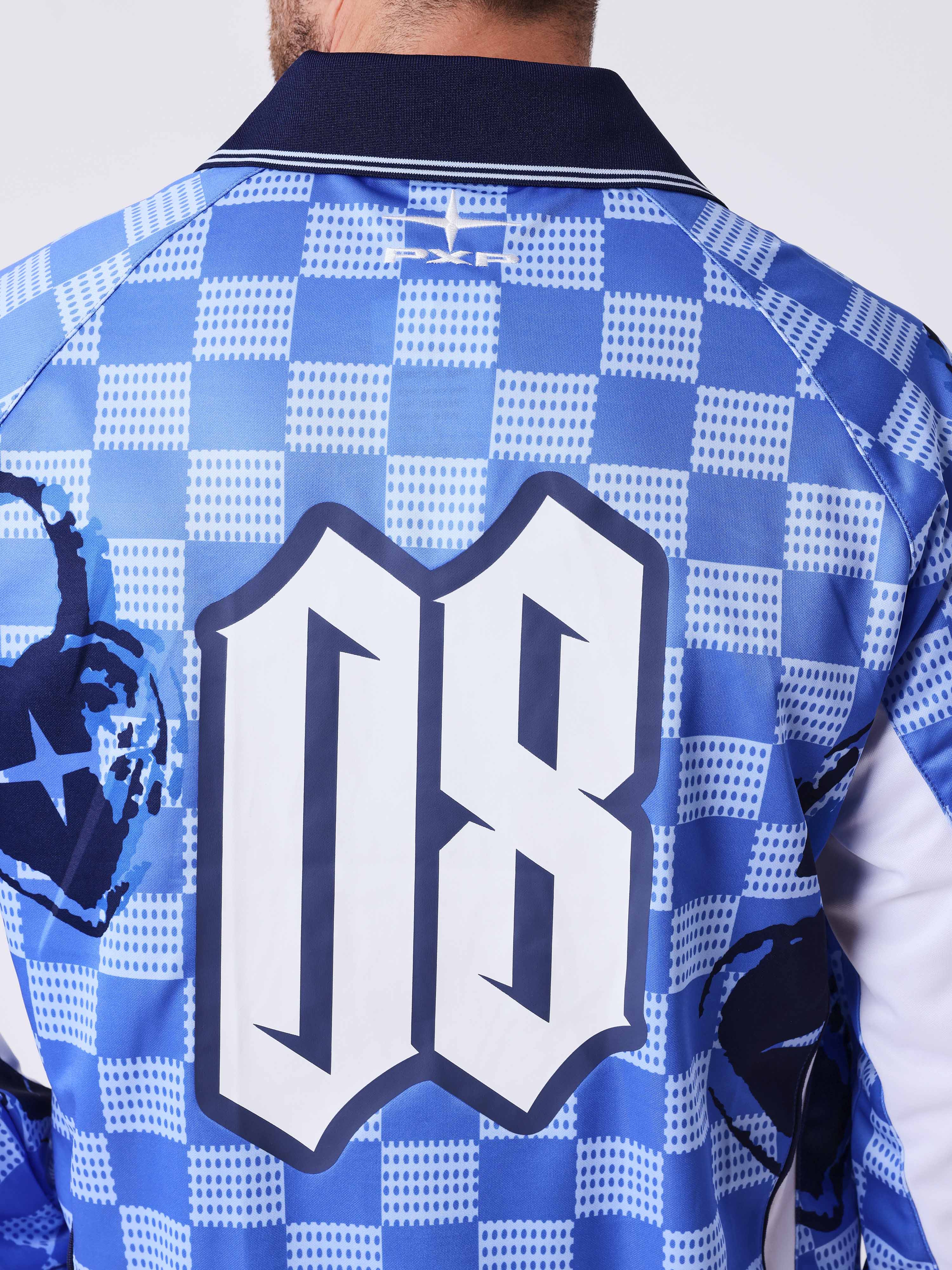 Long sleeve polo collar Love story shirt-4