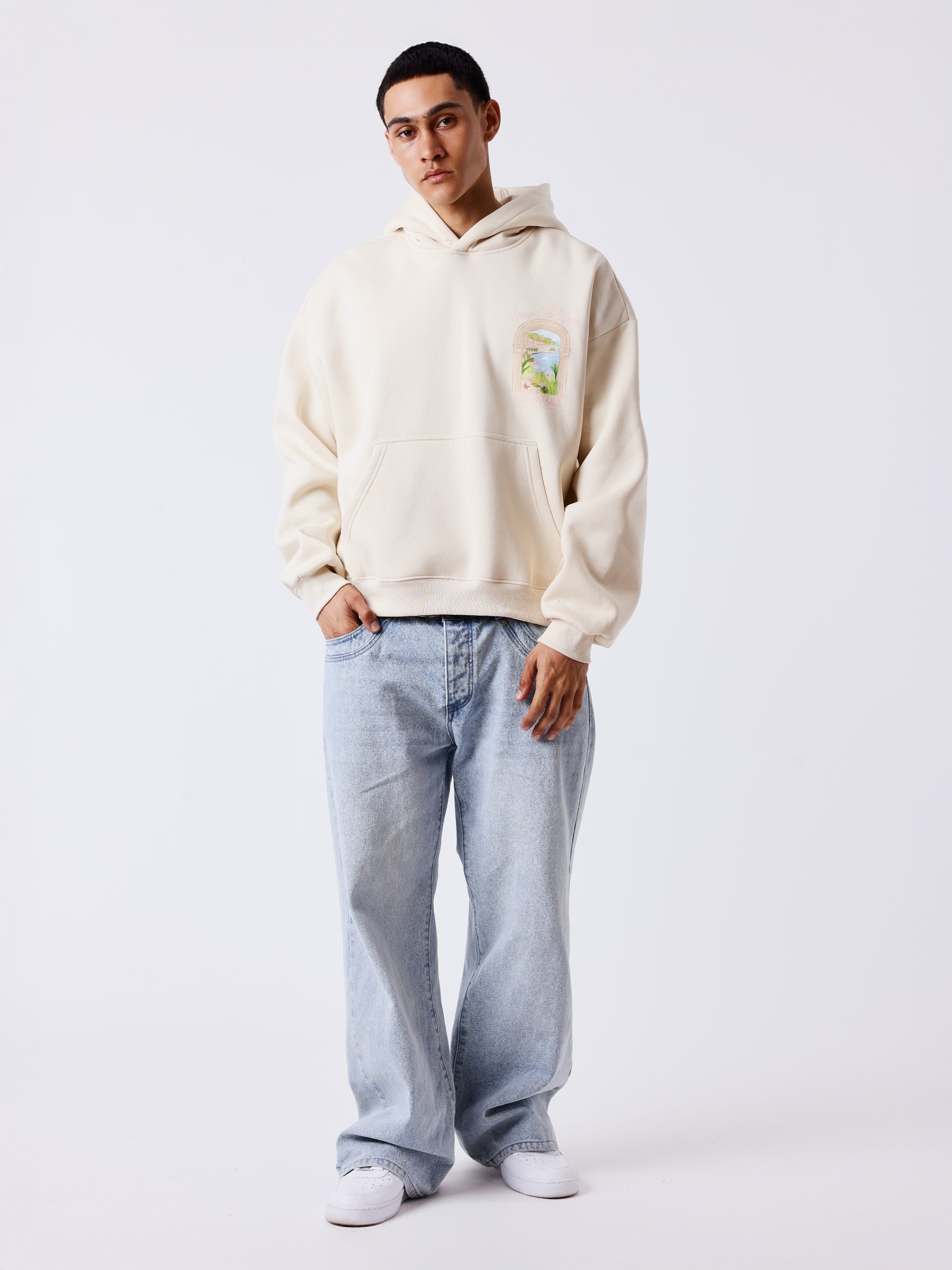 Sudadera con capucha Monaco Illustration-5