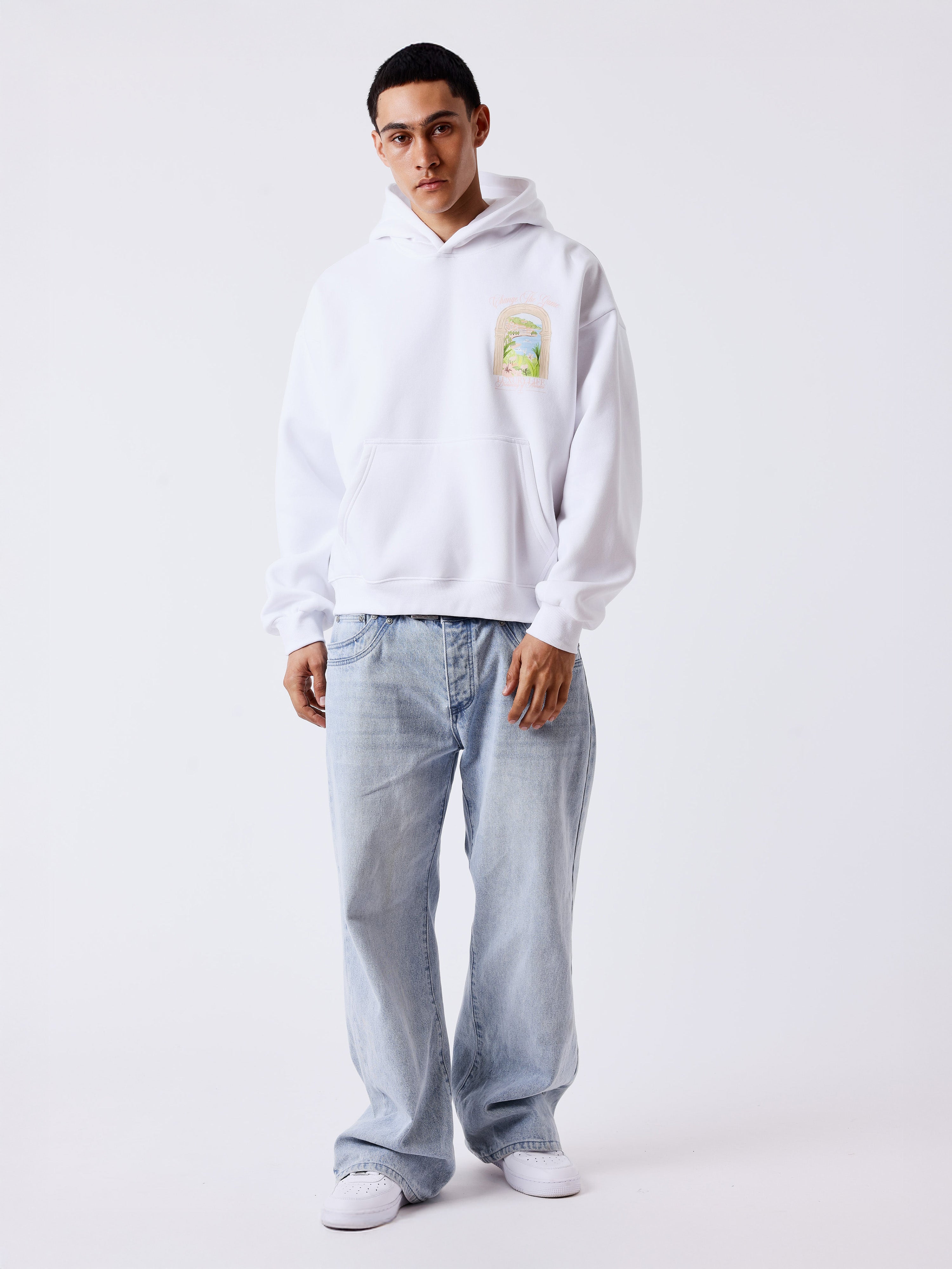 Monaco Illustration Hoodie-5
