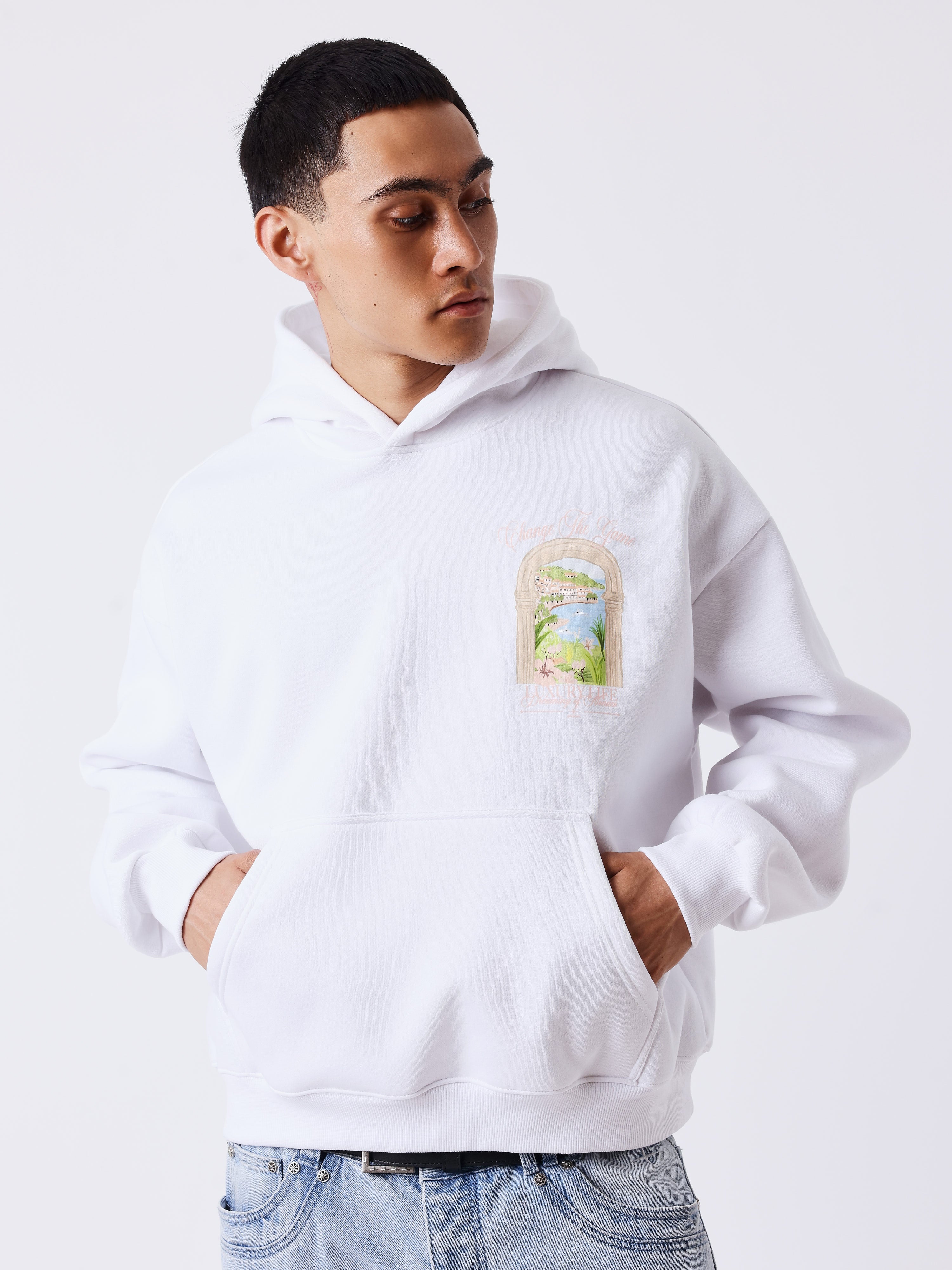 Monaco Illustration Hoodie-1