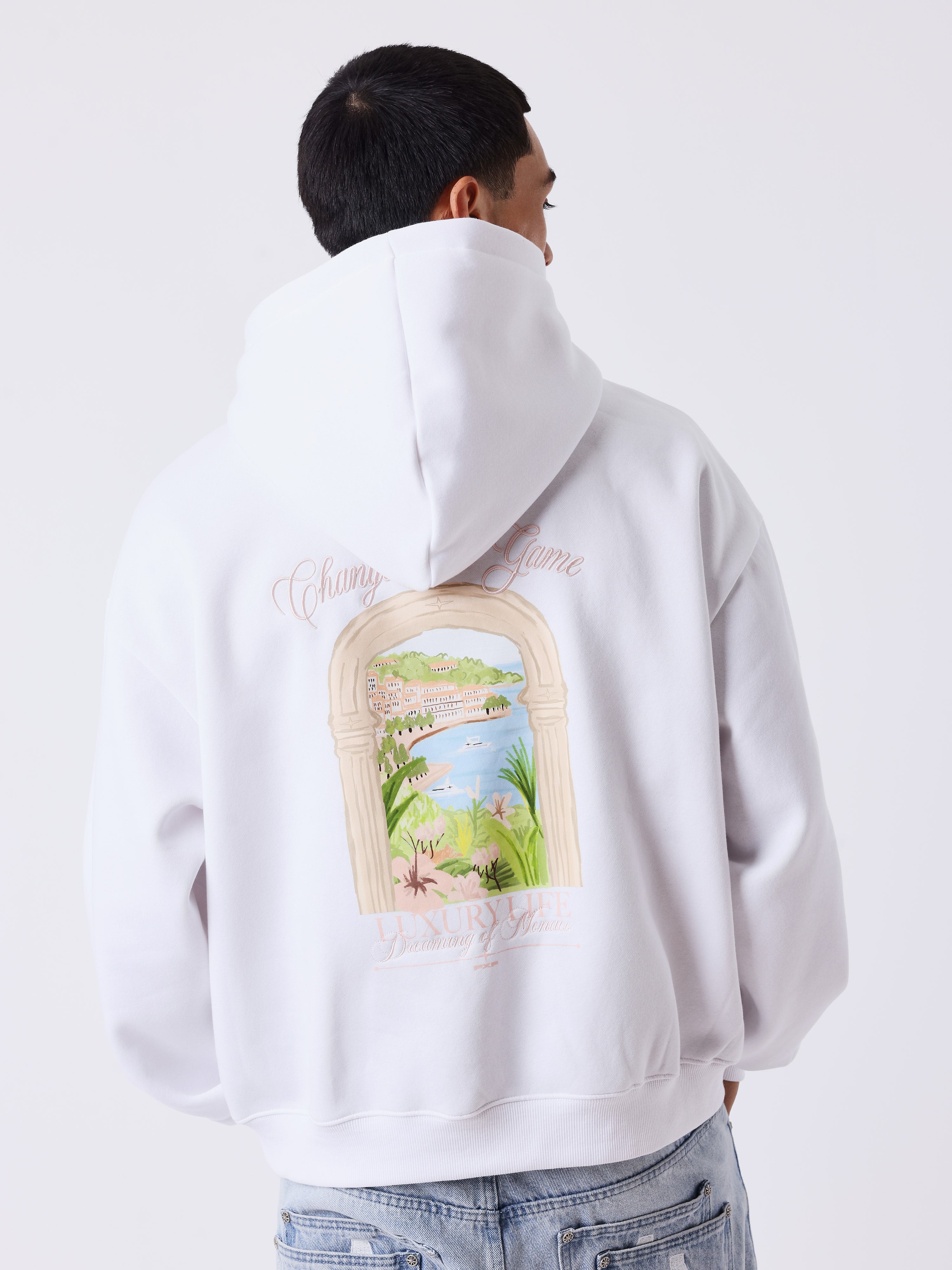 Monaco Illustration Hoodie-2