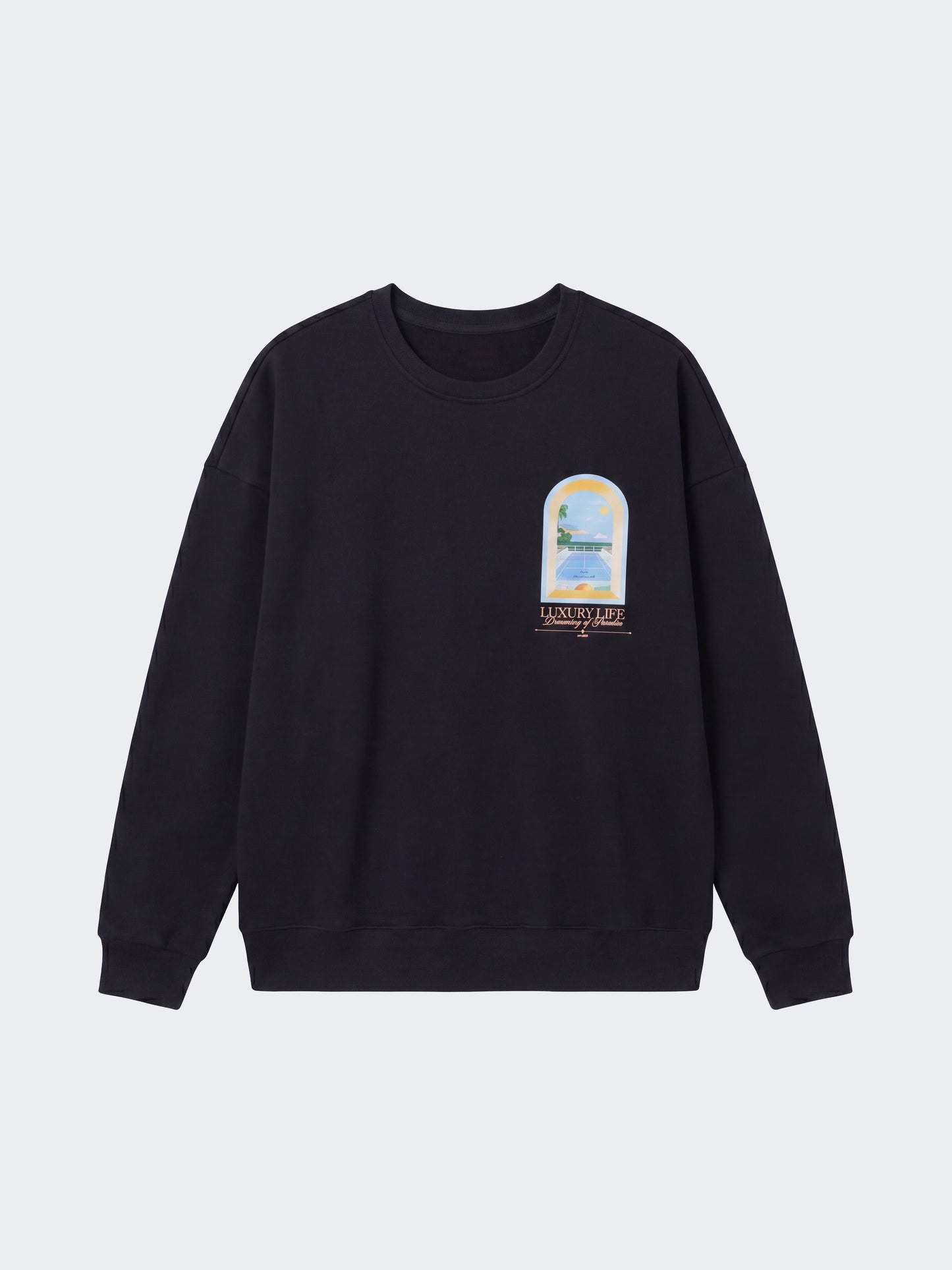 Sweat col rond Luxury Life
