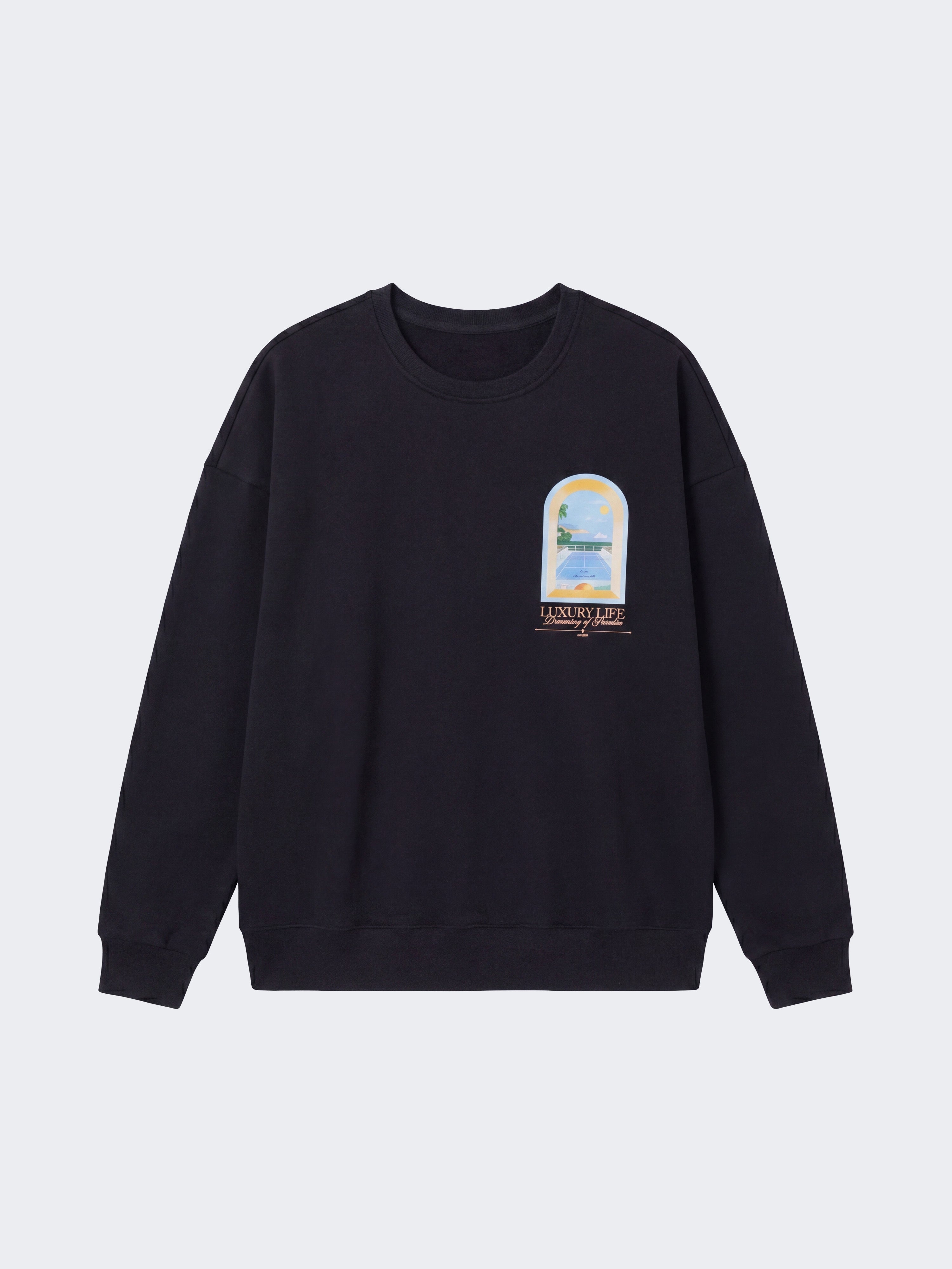 Sweat col rond Luxury Life-6