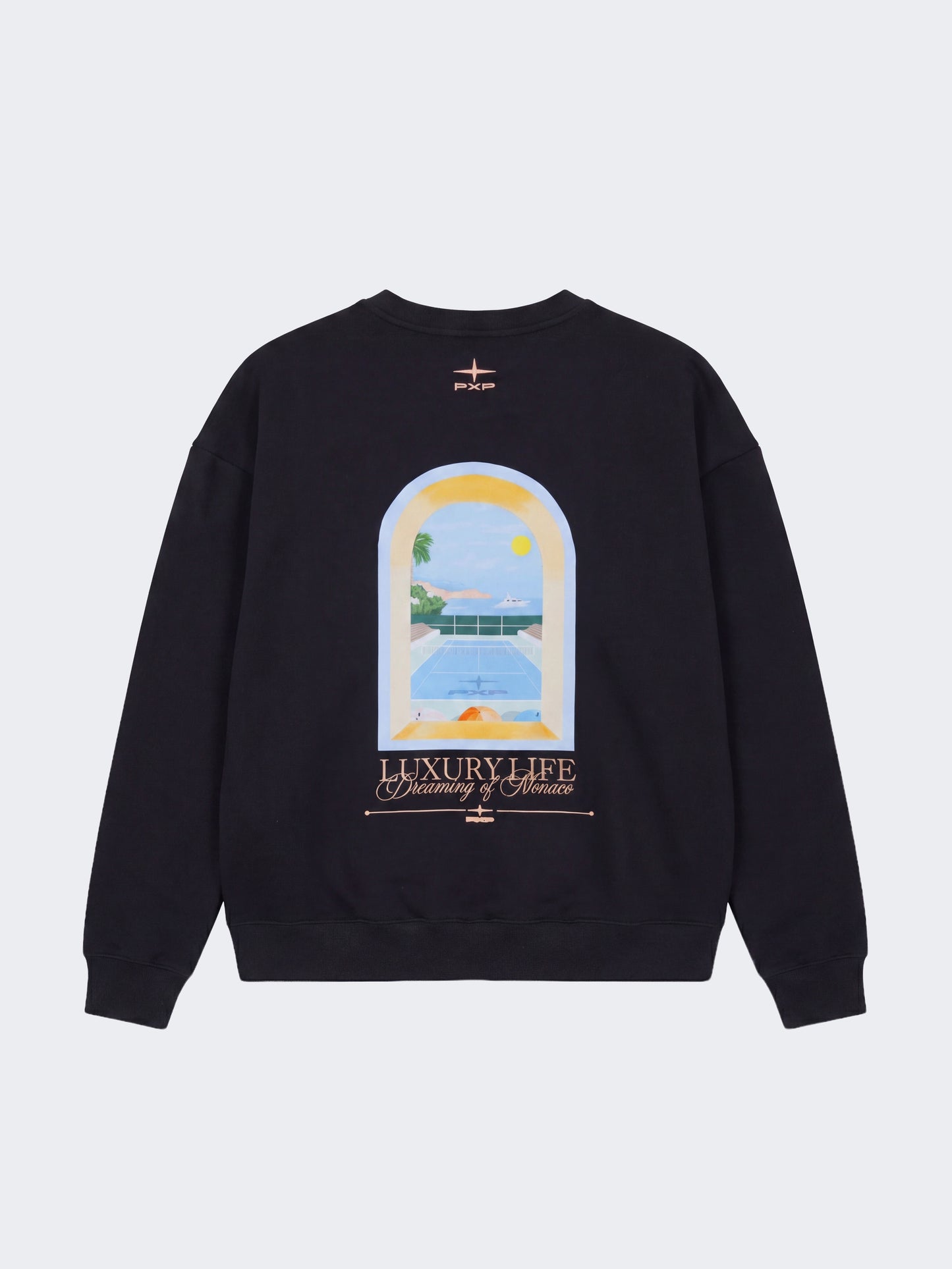 Sweat col rond Luxury Life