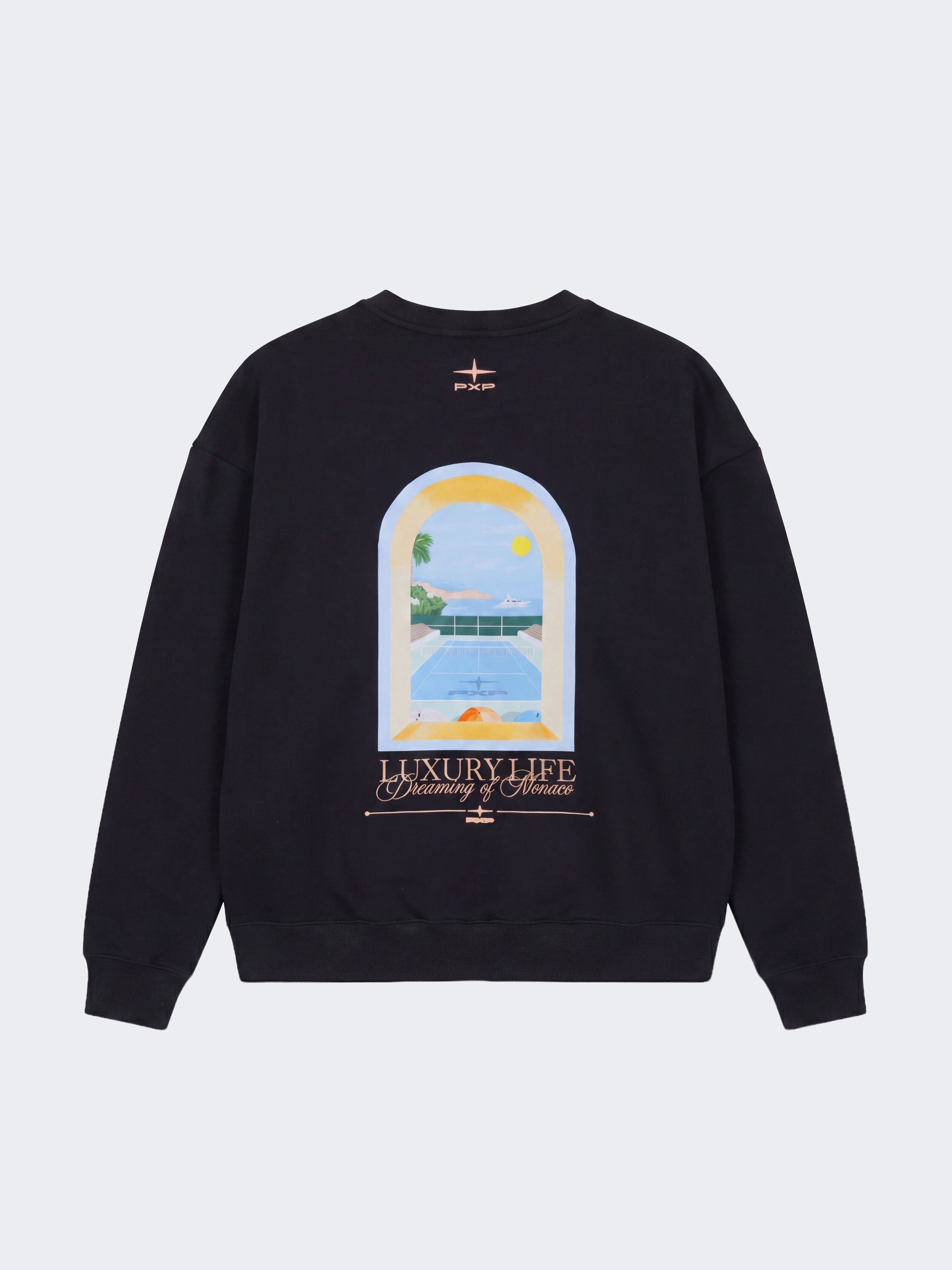 Sweat col rond Luxury Life-7
