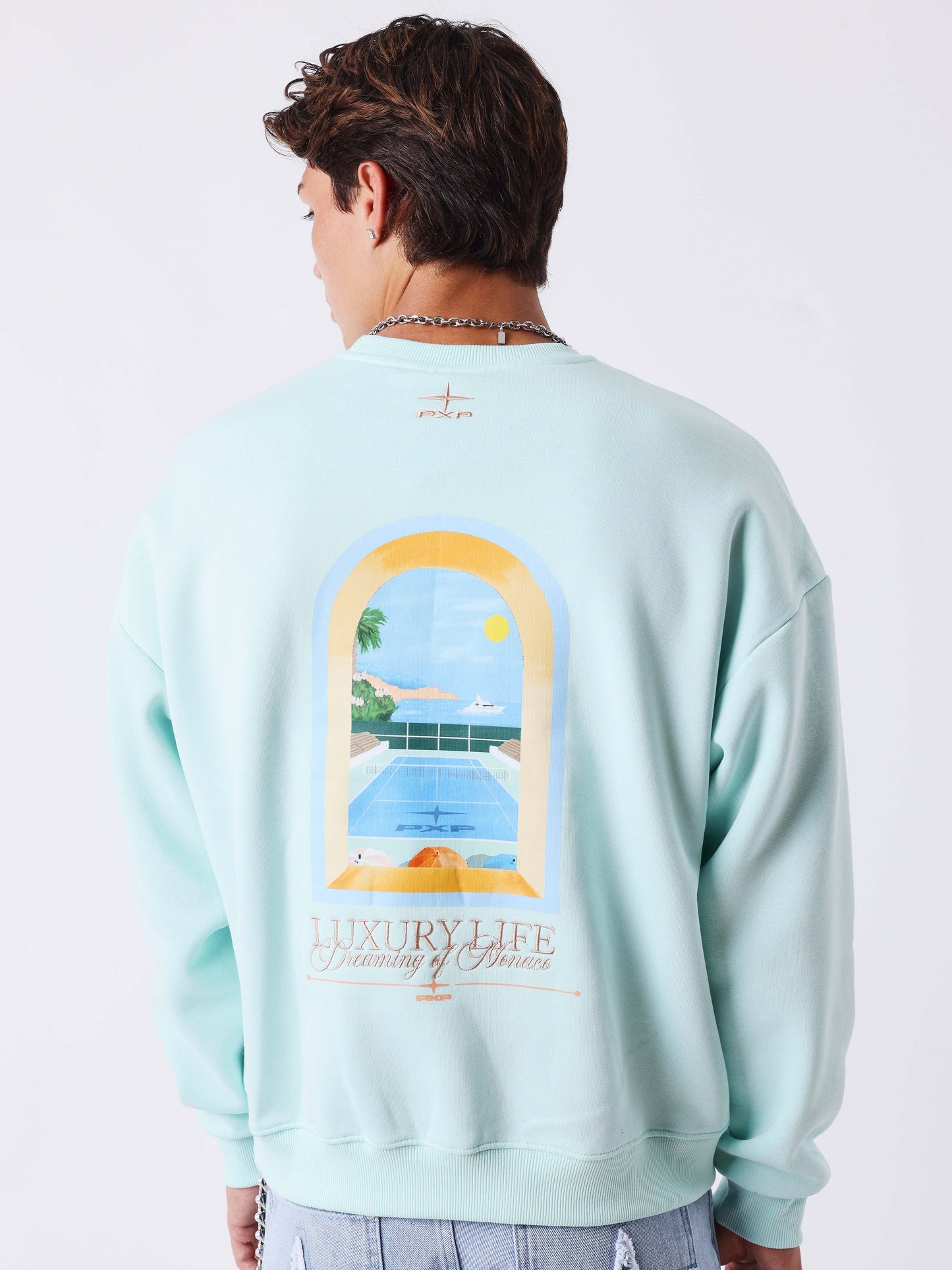 Sweat col rond Luxury Life
