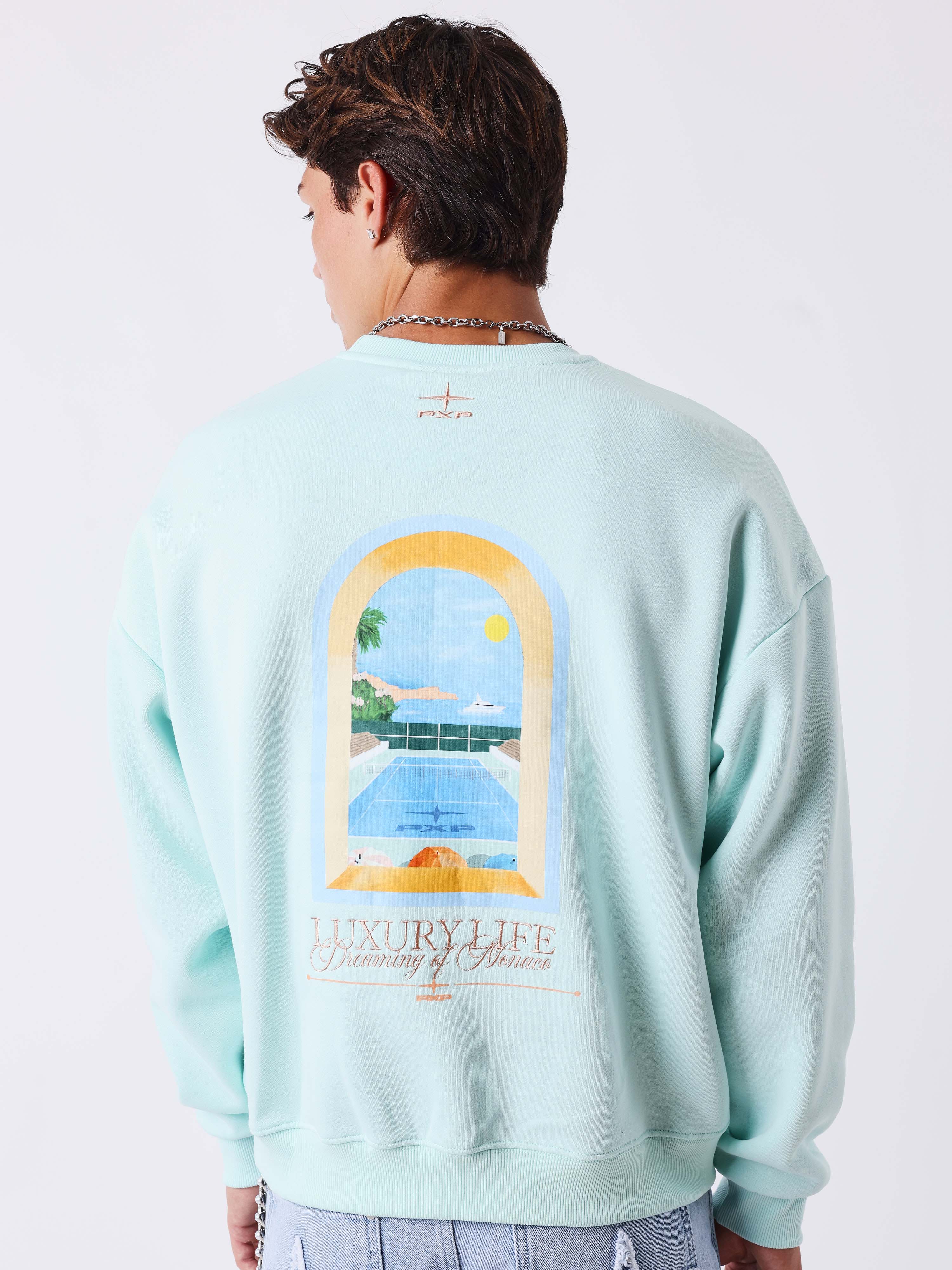 Sweat col rond Luxury Life-2