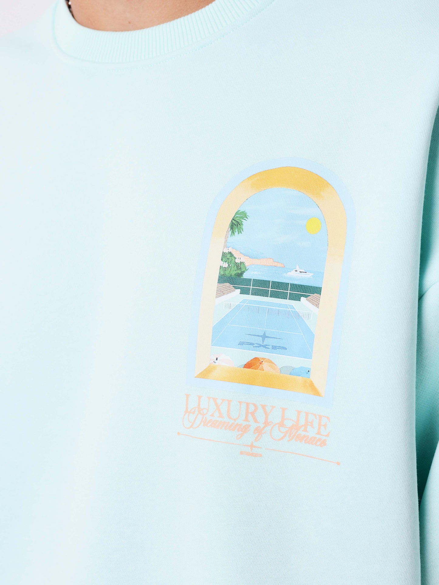 Sweat col rond Luxury Life