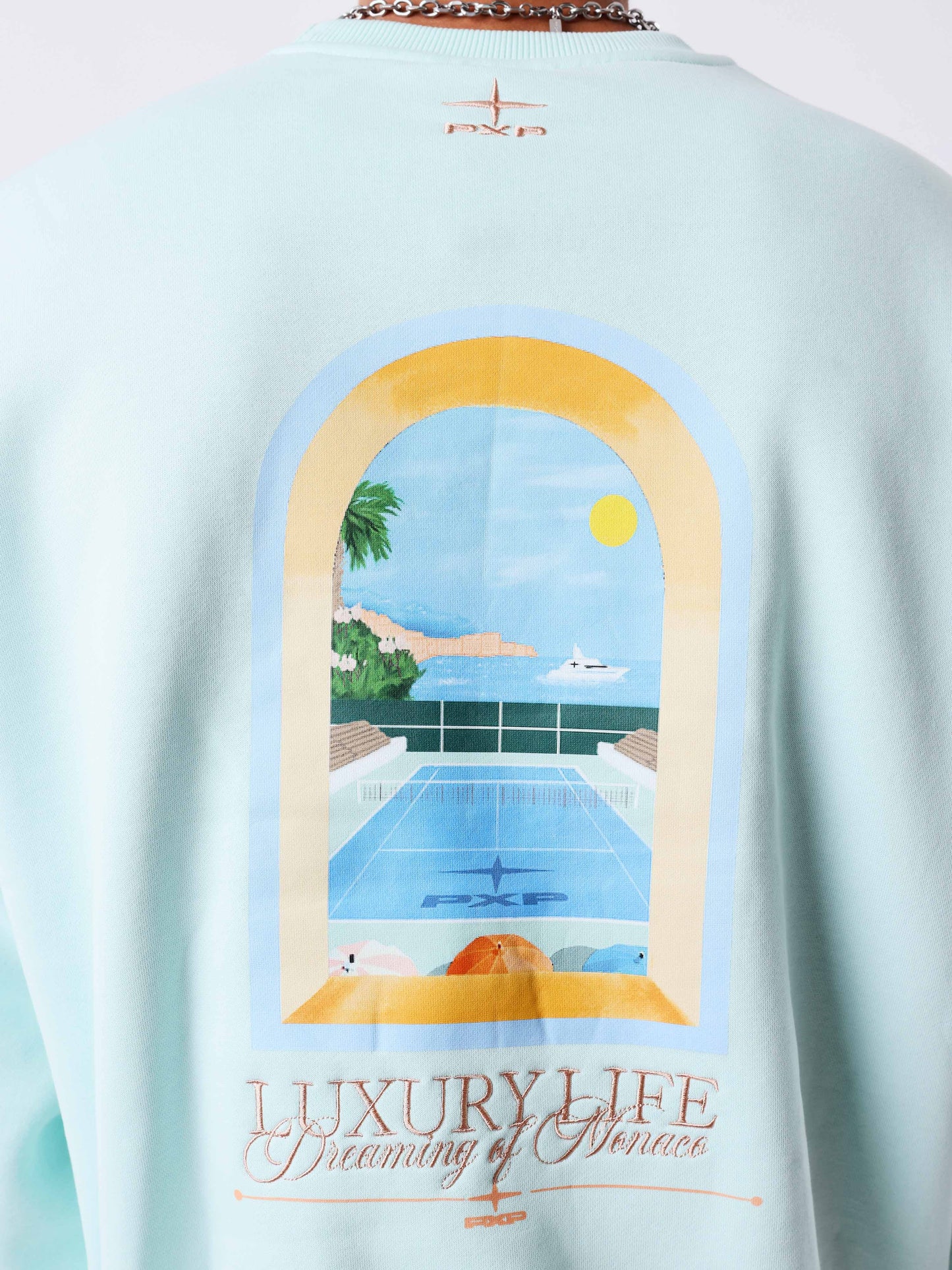 Sweat col rond Luxury Life