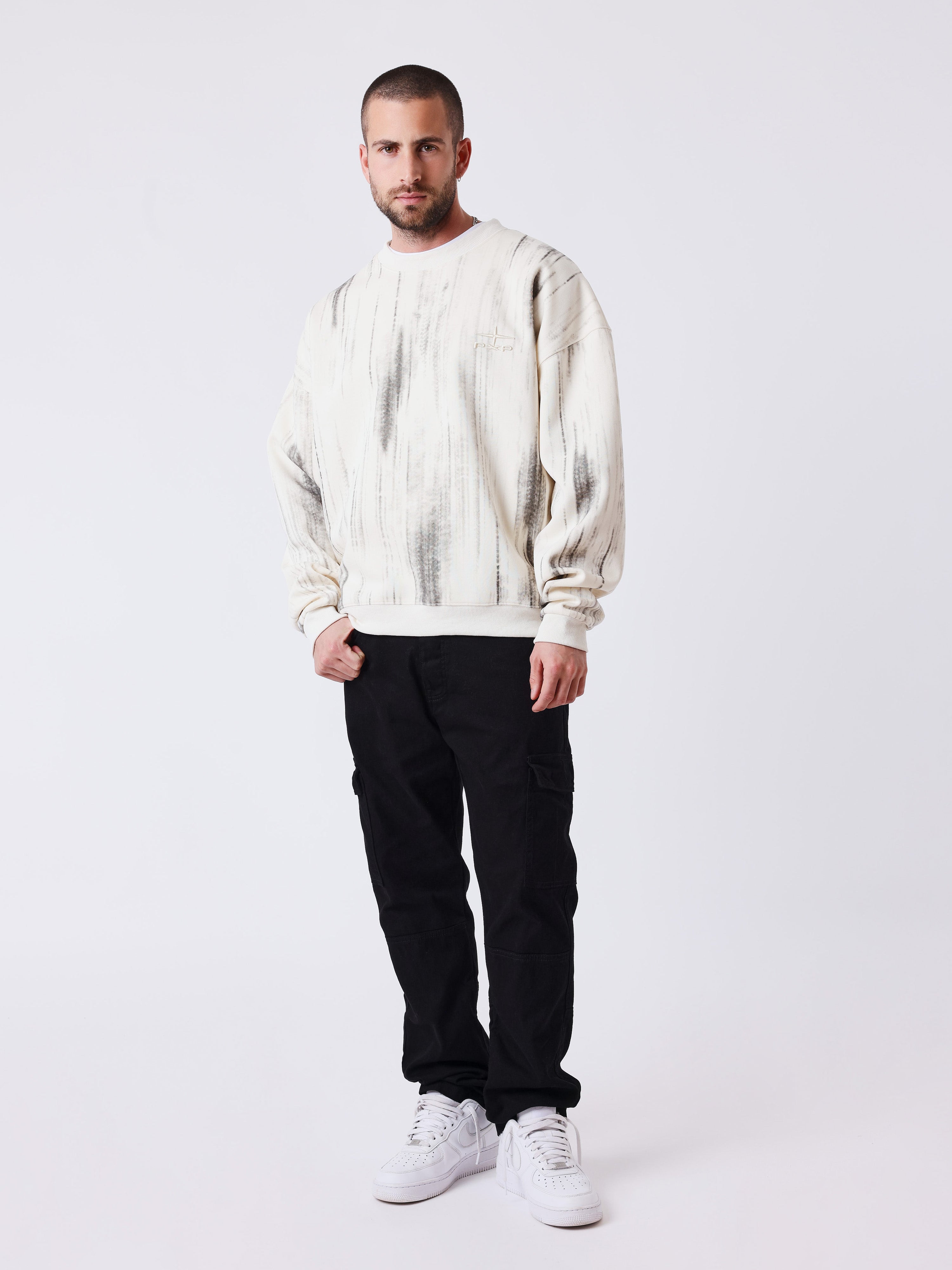 Slacker crew neck sweatshirt-5