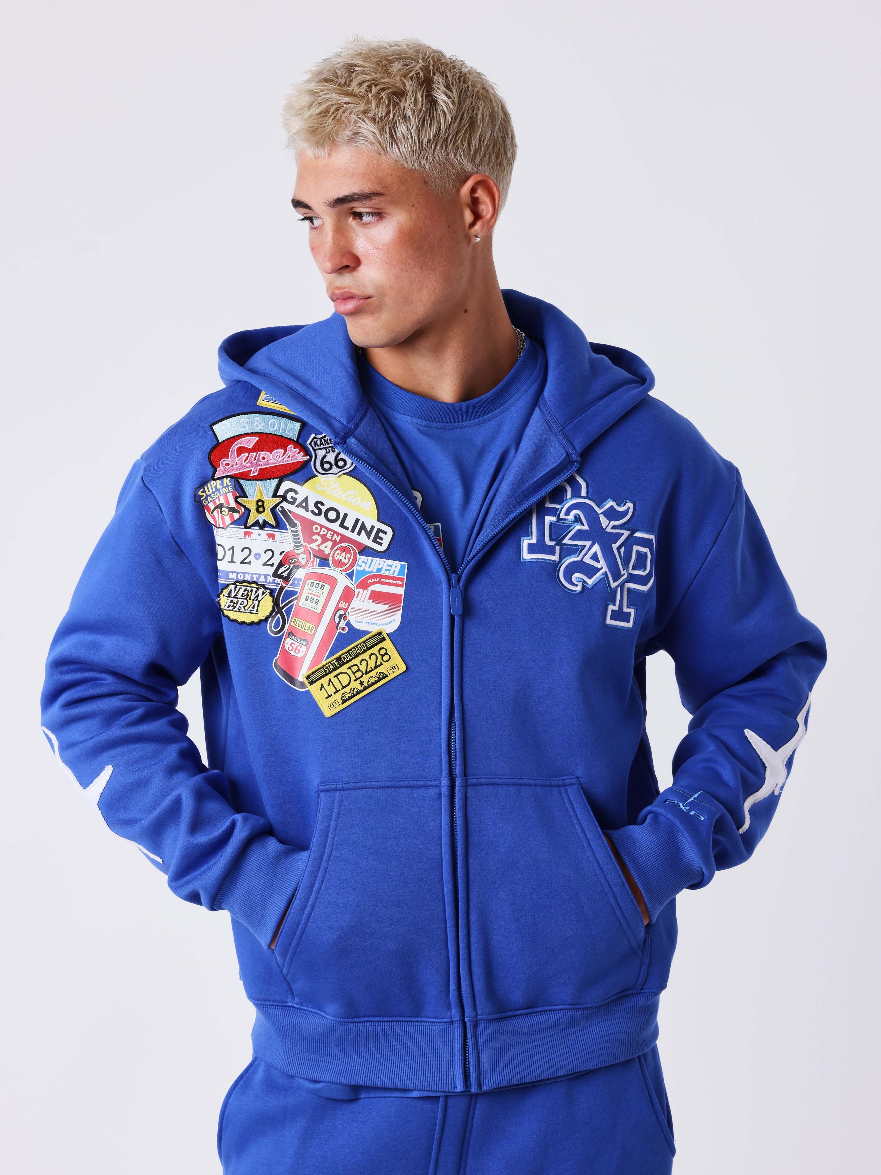 Sweat à capuche zippé West Coast-1