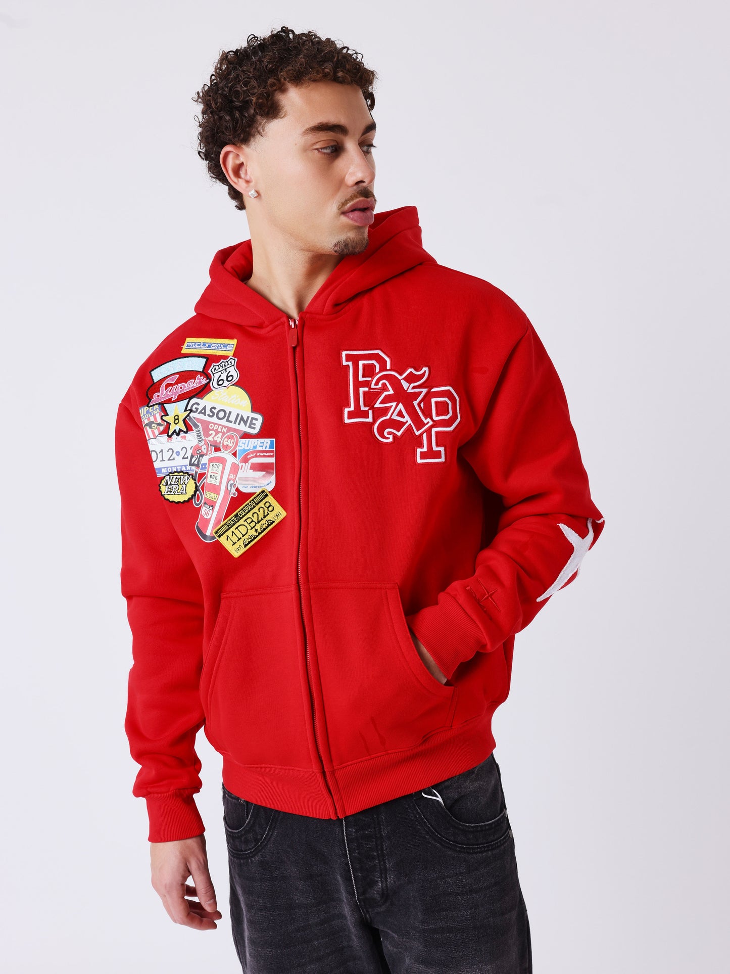 Sudadera con capucha y cremallera West Coast