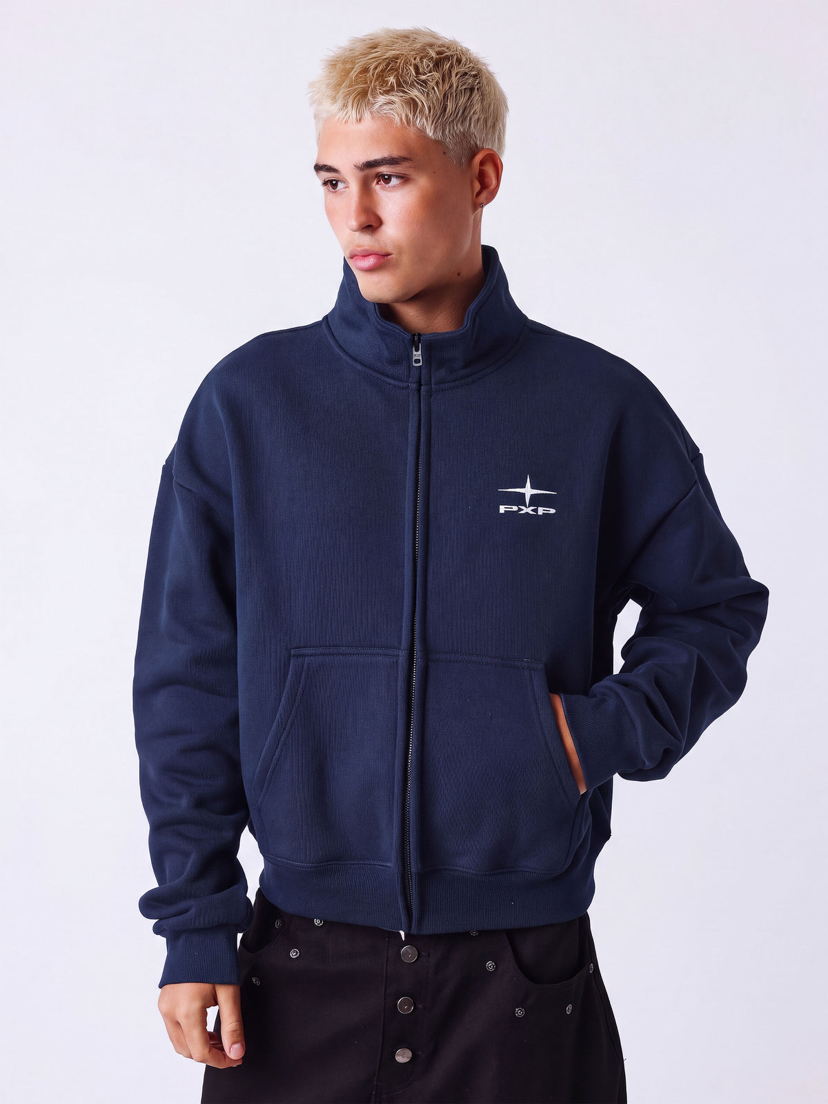 Sweat zippé Col montant Essentials