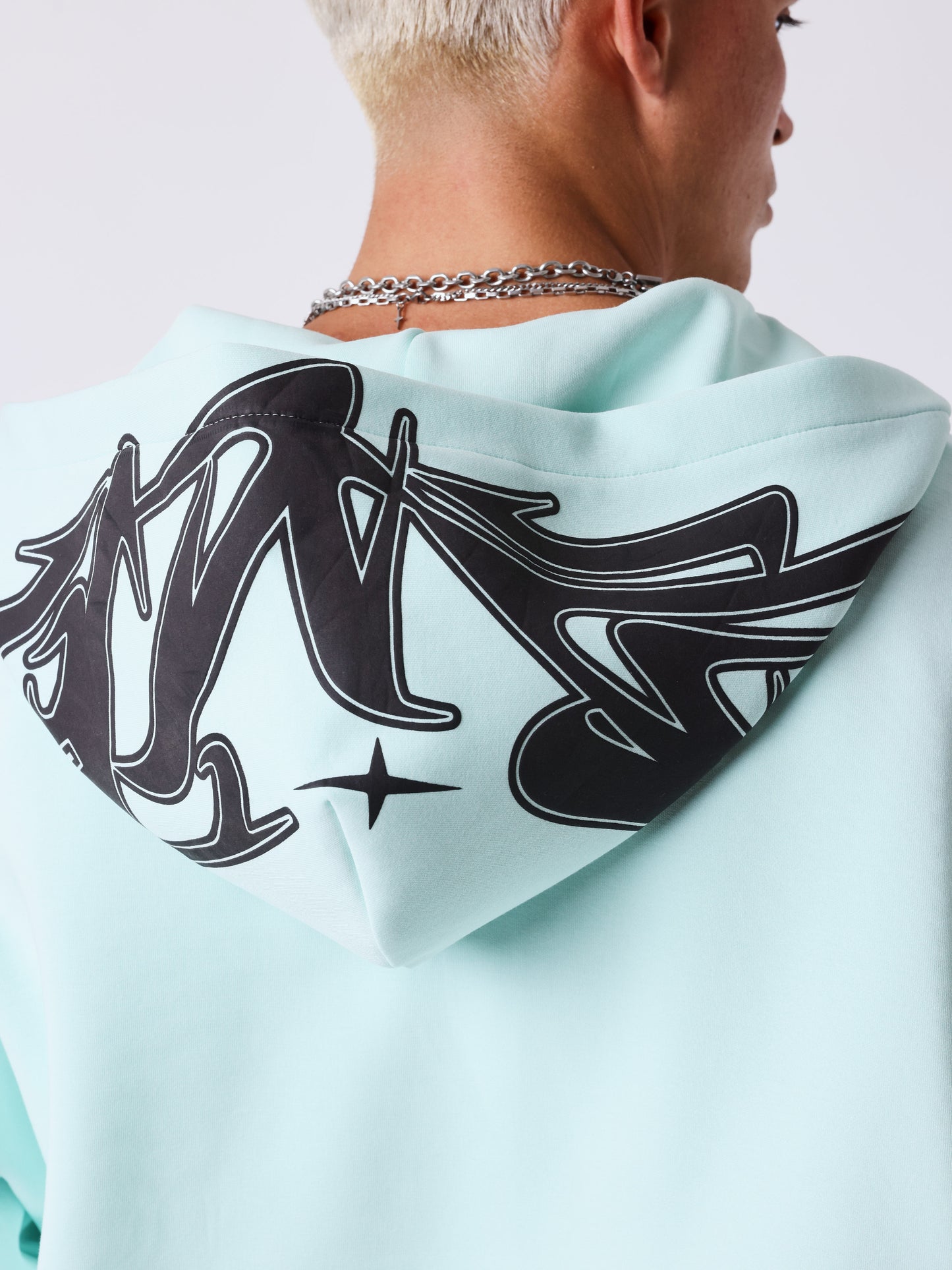 Reißverschluss Hoodie Flare