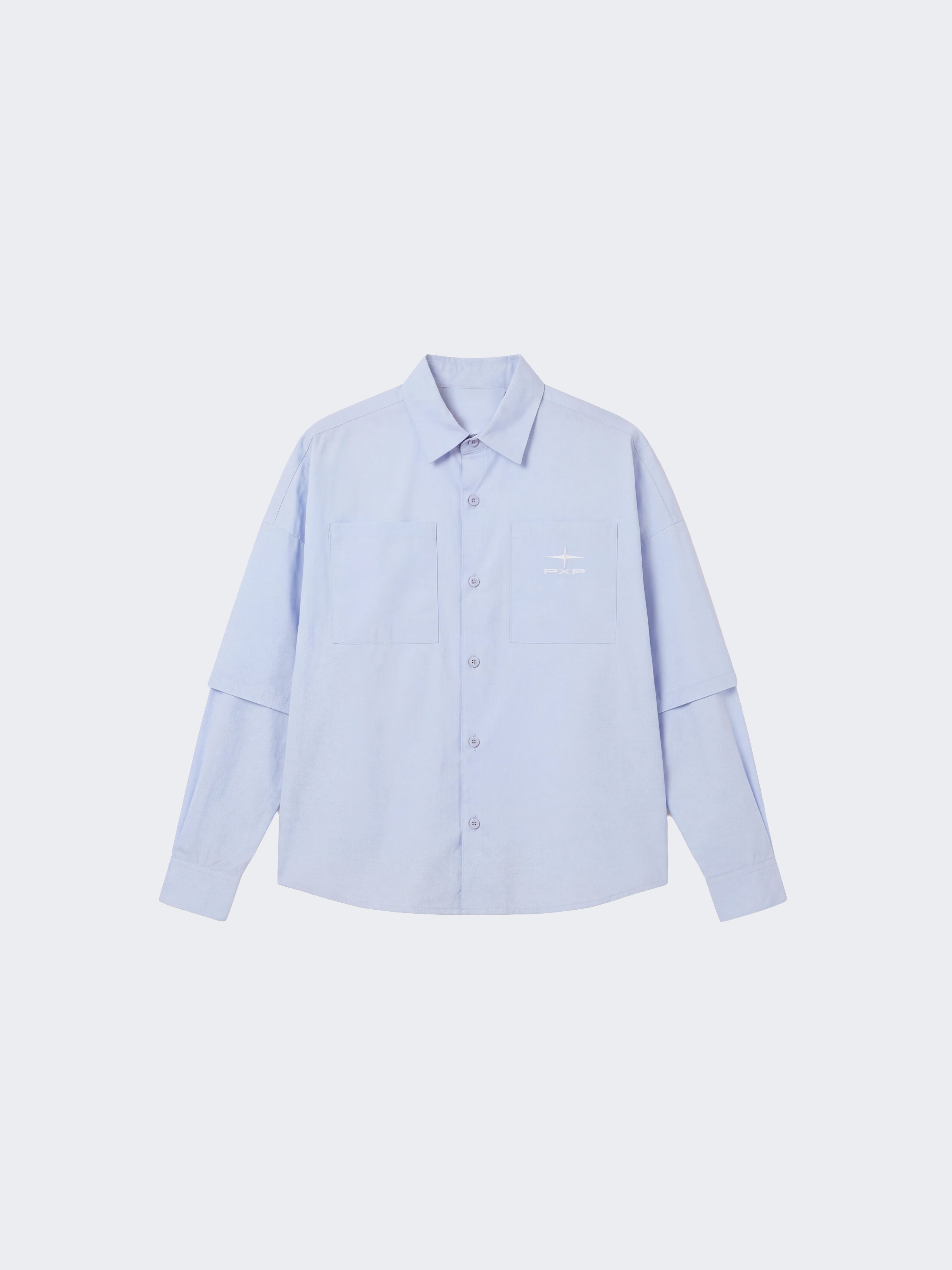 Camicia doppia manica elegante-6