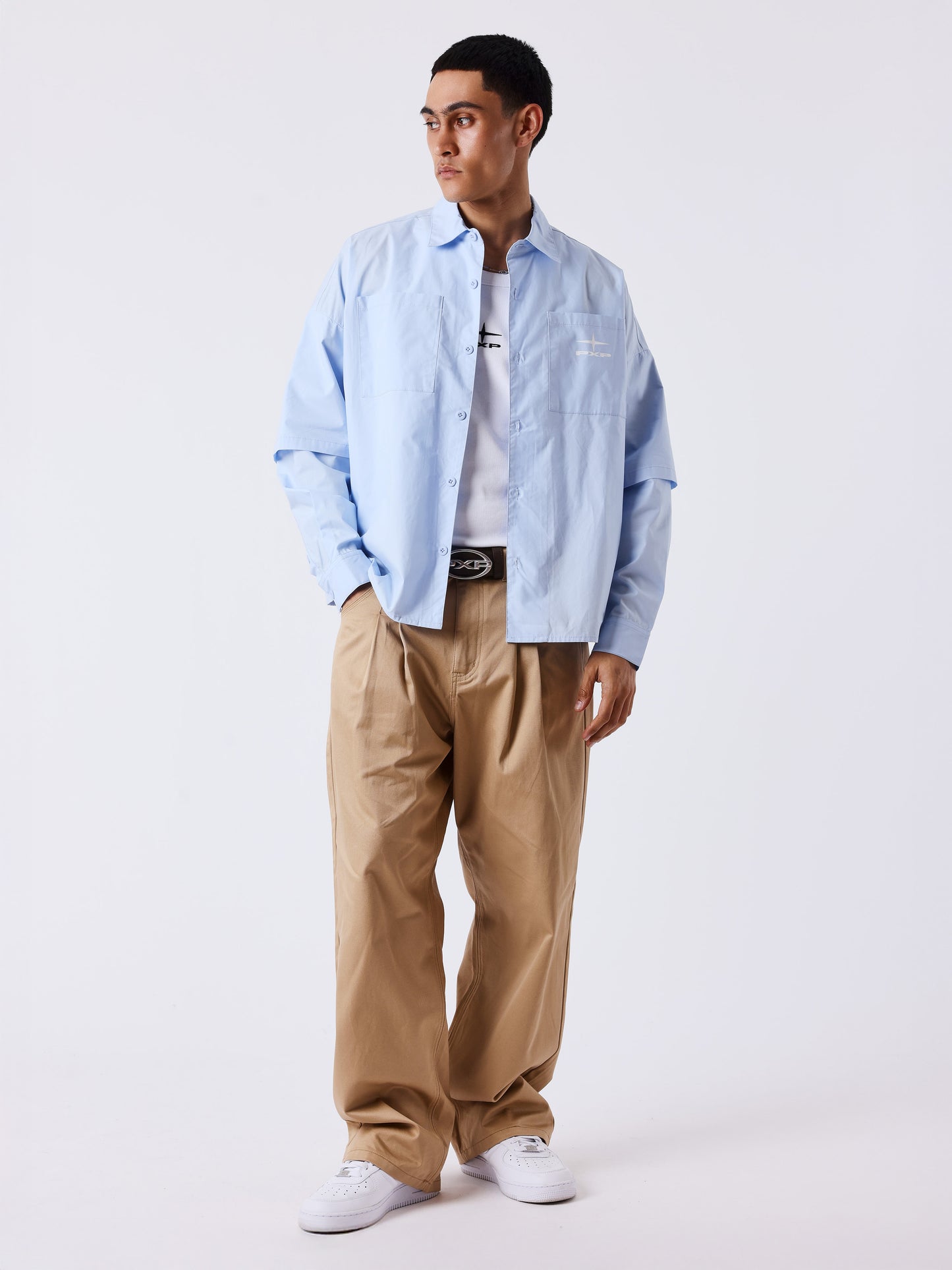 Camicia doppia manica elegante
