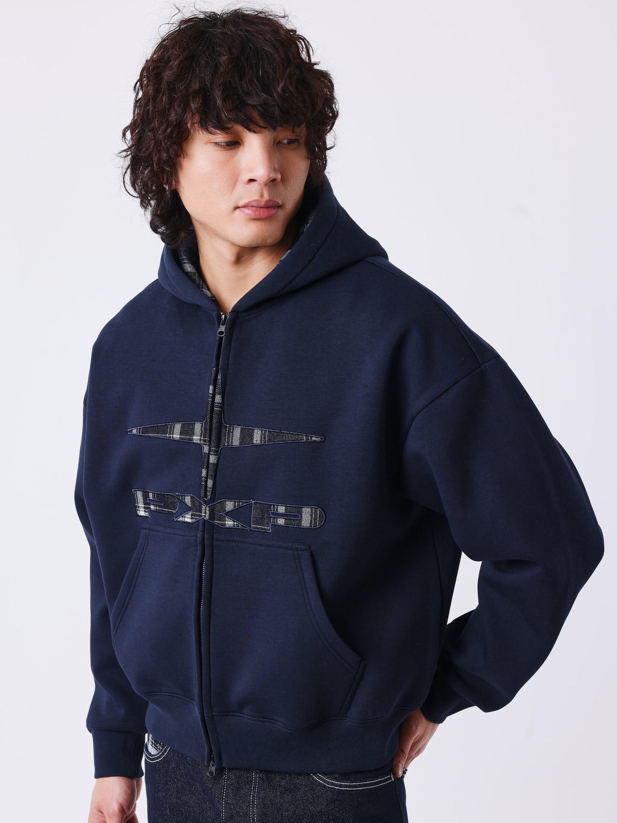 Neo Square zip-up hettegenser