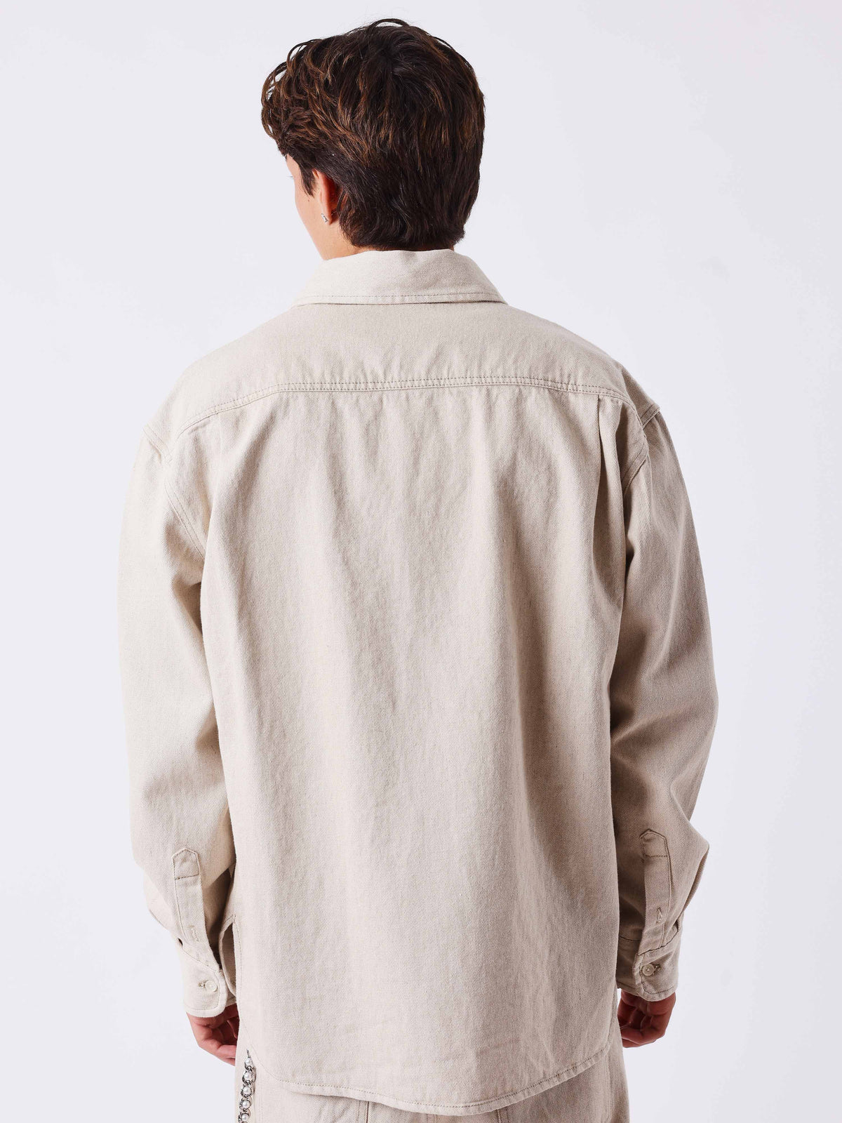 Natural overshirt