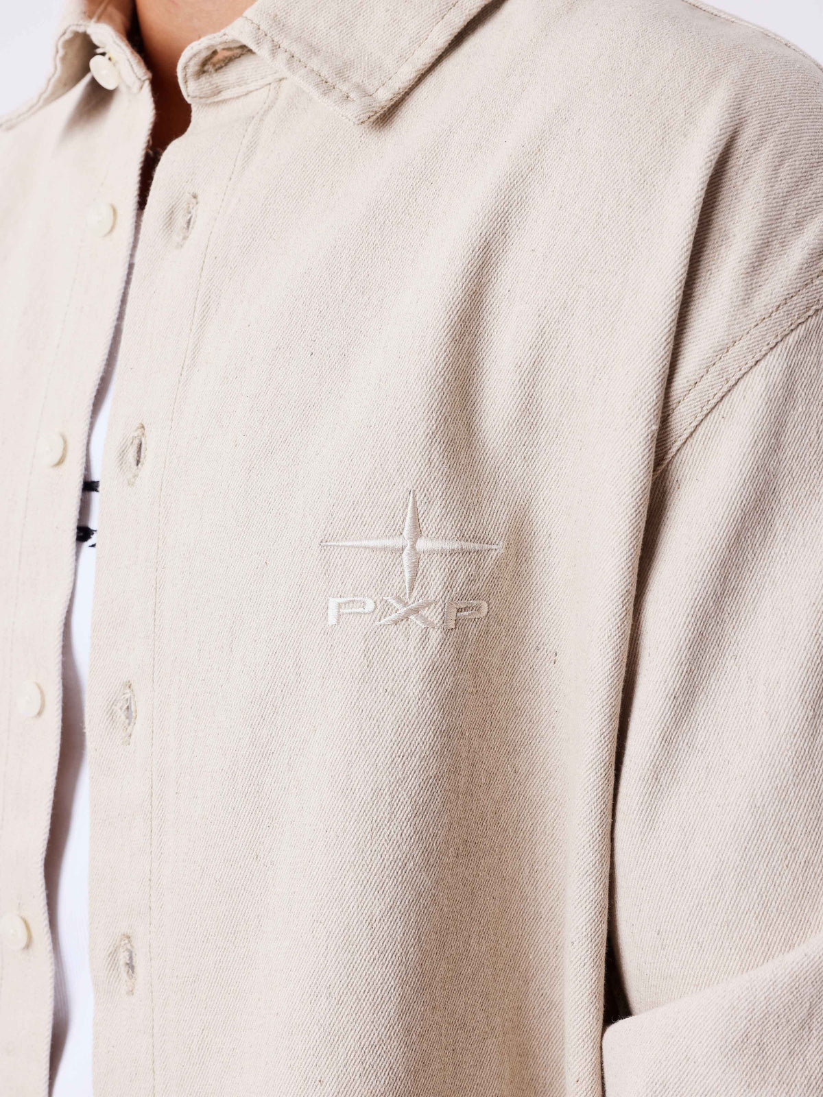 Natural overshirt