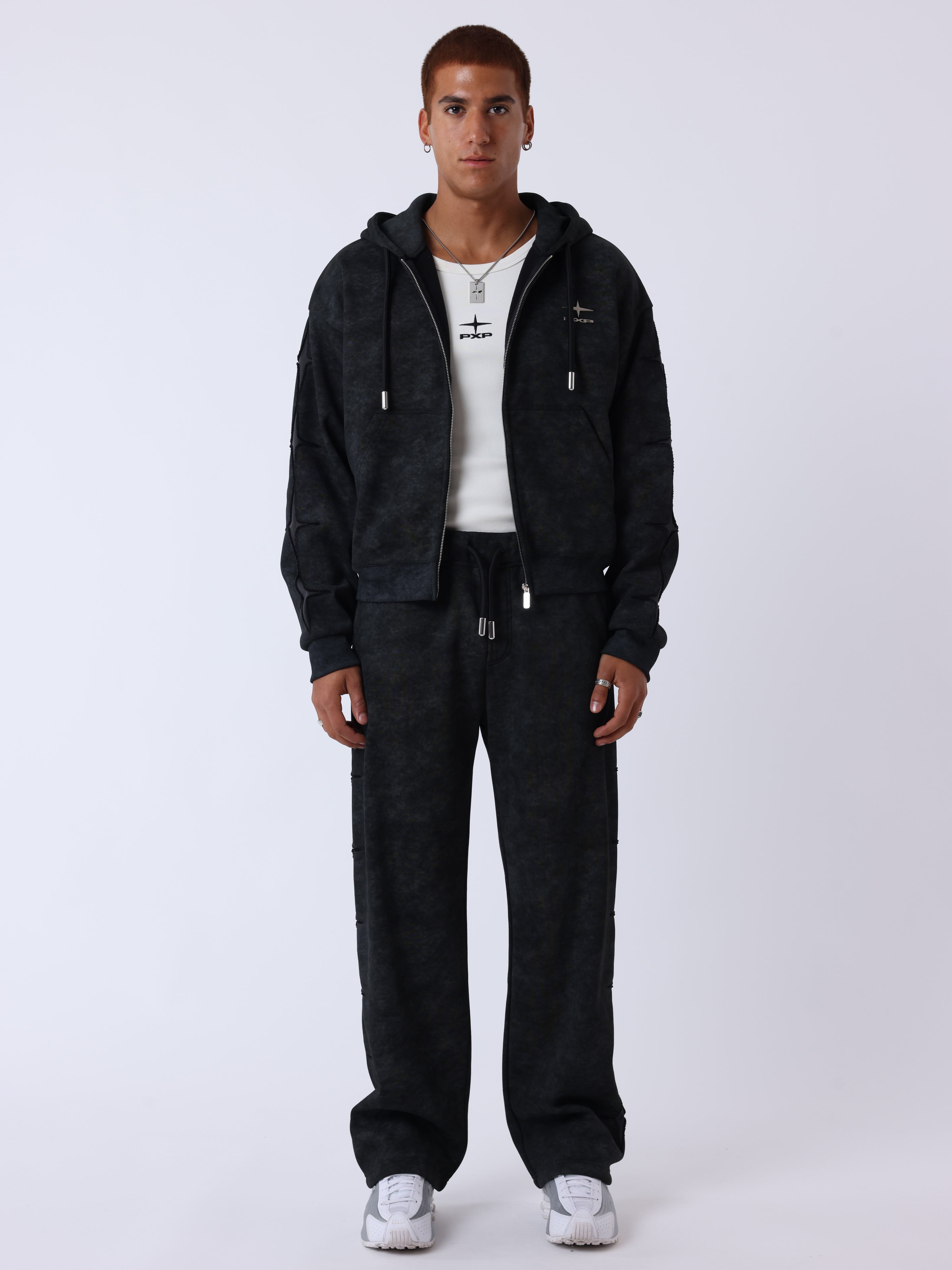 Sweats à capuche zippés Star-5