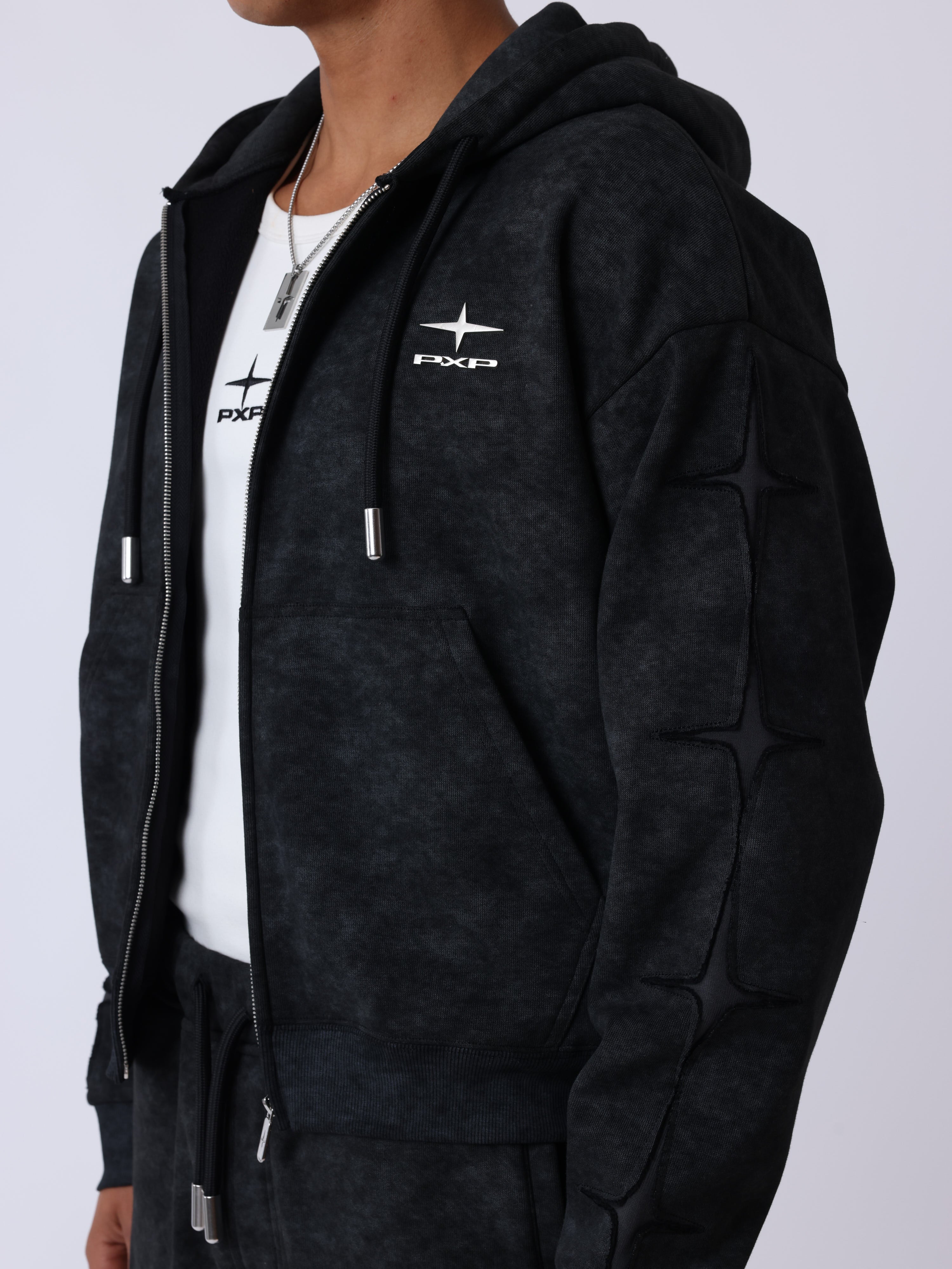 Sweats à capuche zippés Star-3