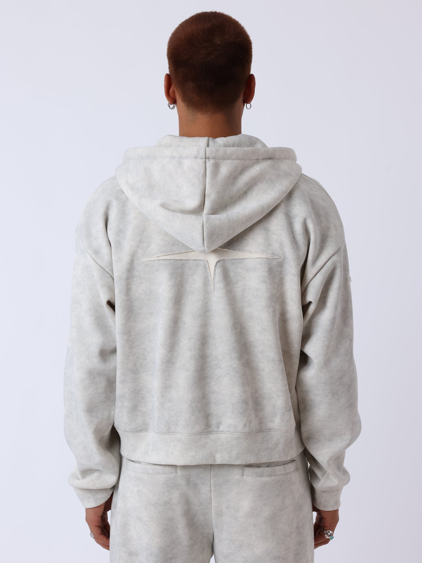 Sweats à capuche zippés Star