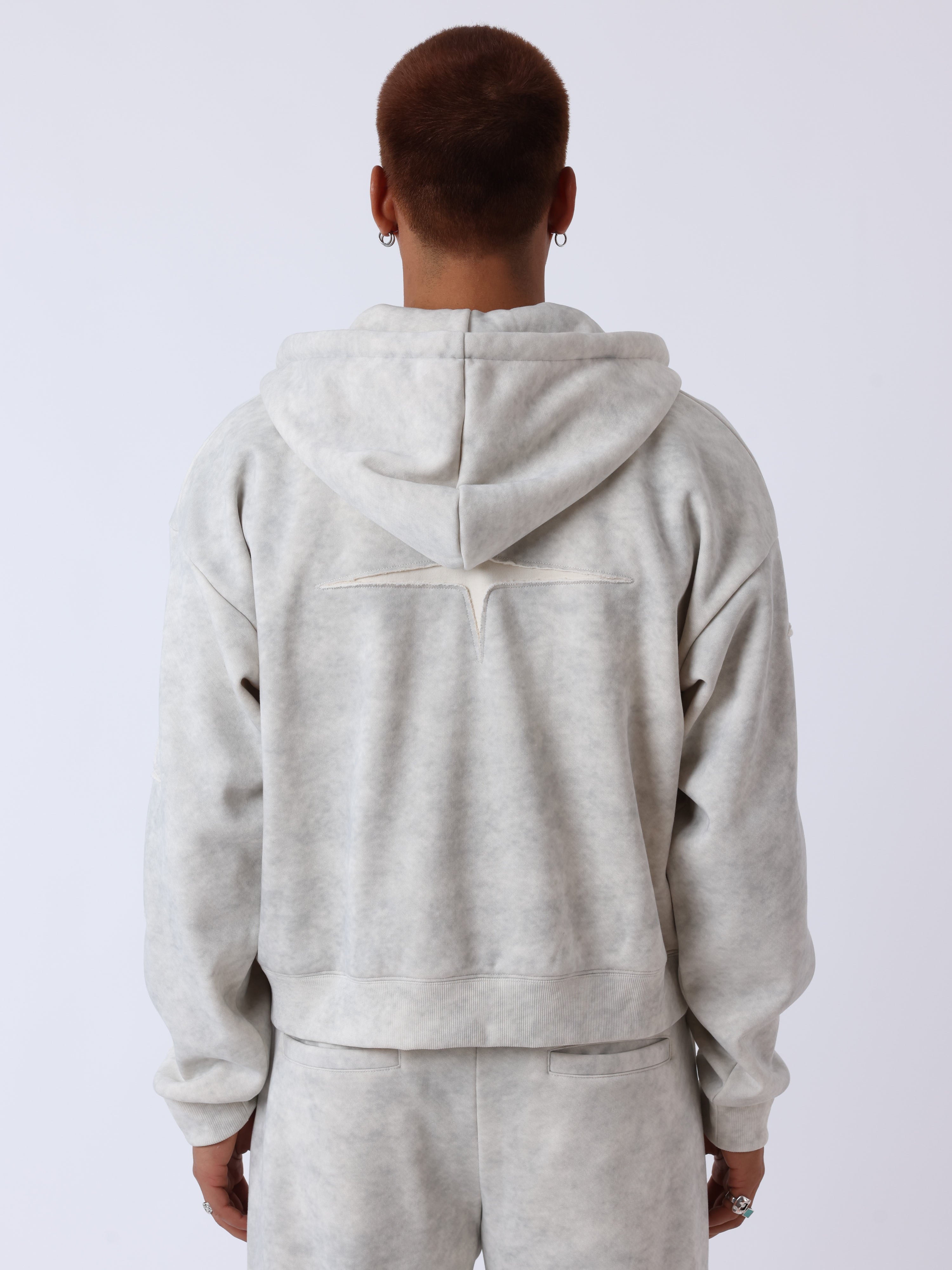 Sweats à capuche zippés Star-2