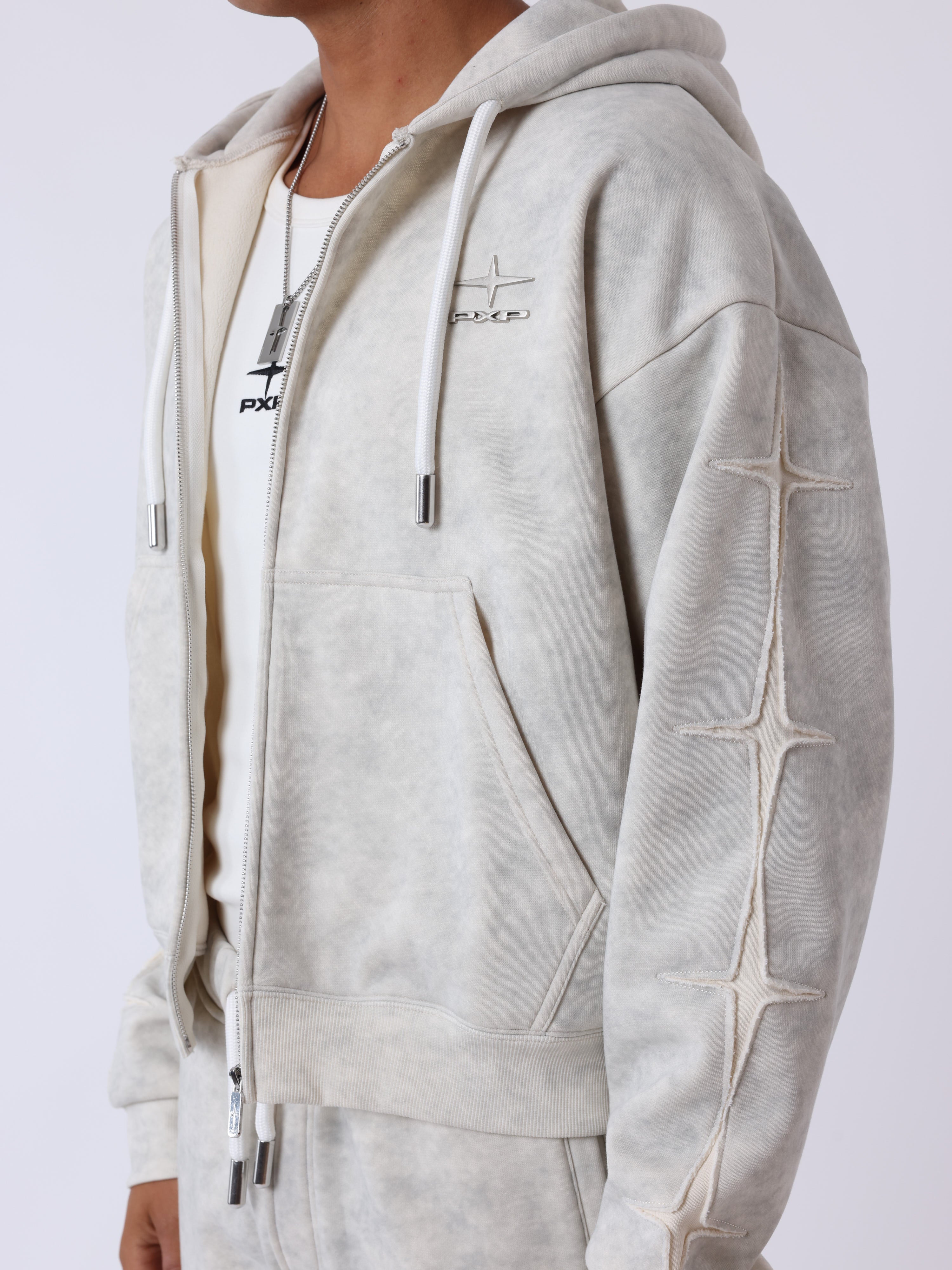 Sweats à capuche zippés Star-3