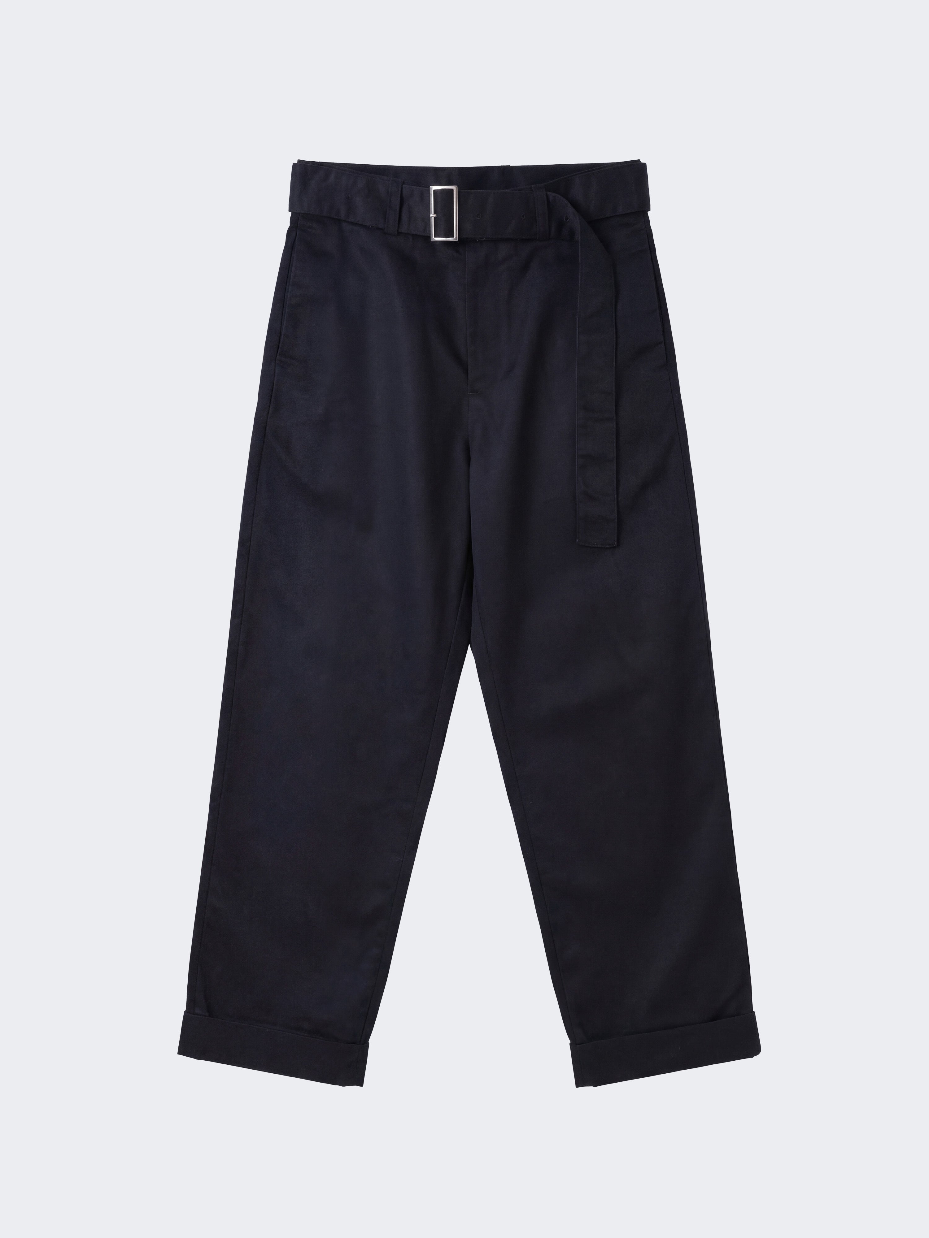 Pantalone con cintura integrata-5