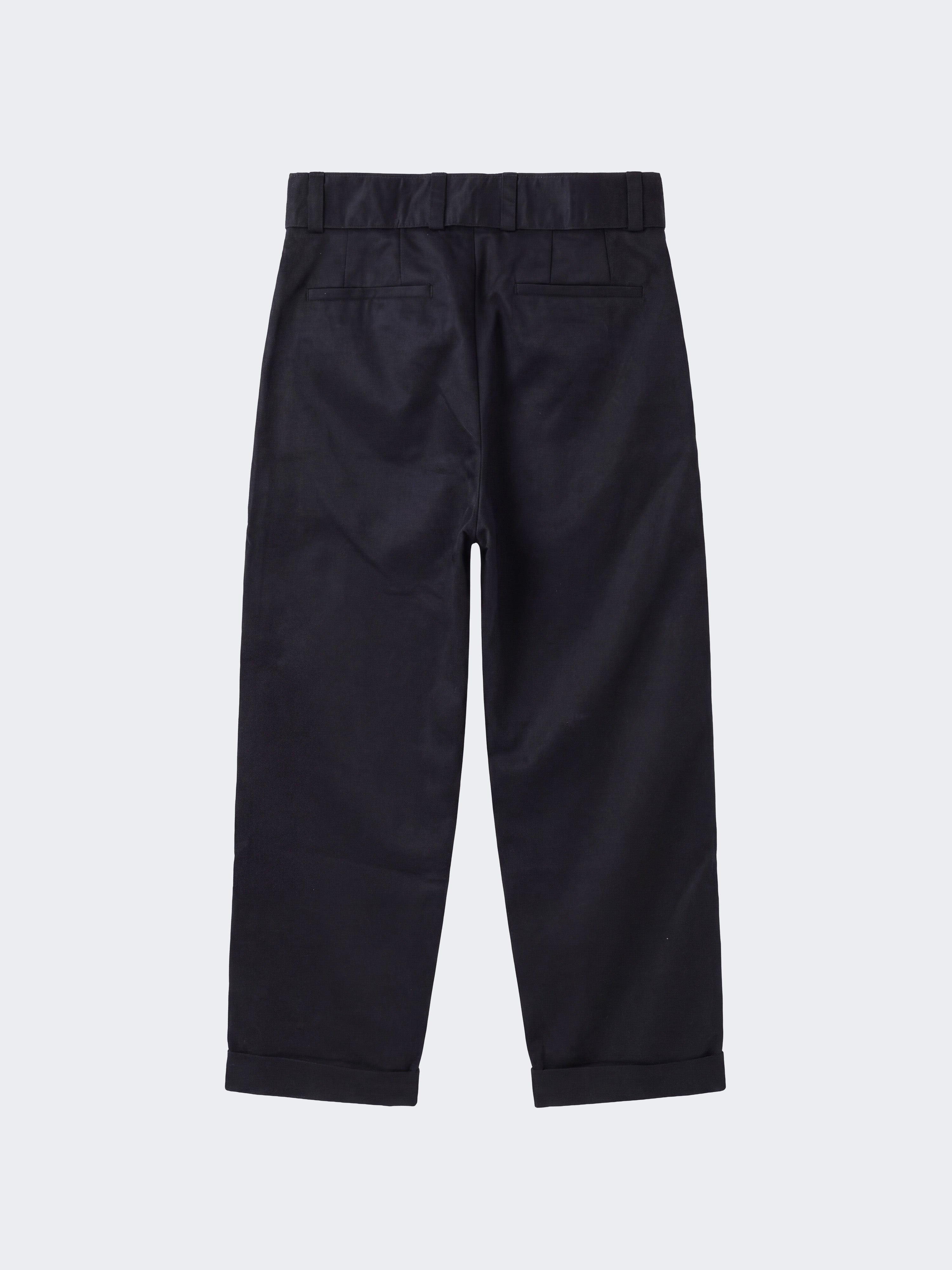 Pantalone con cintura integrata-6