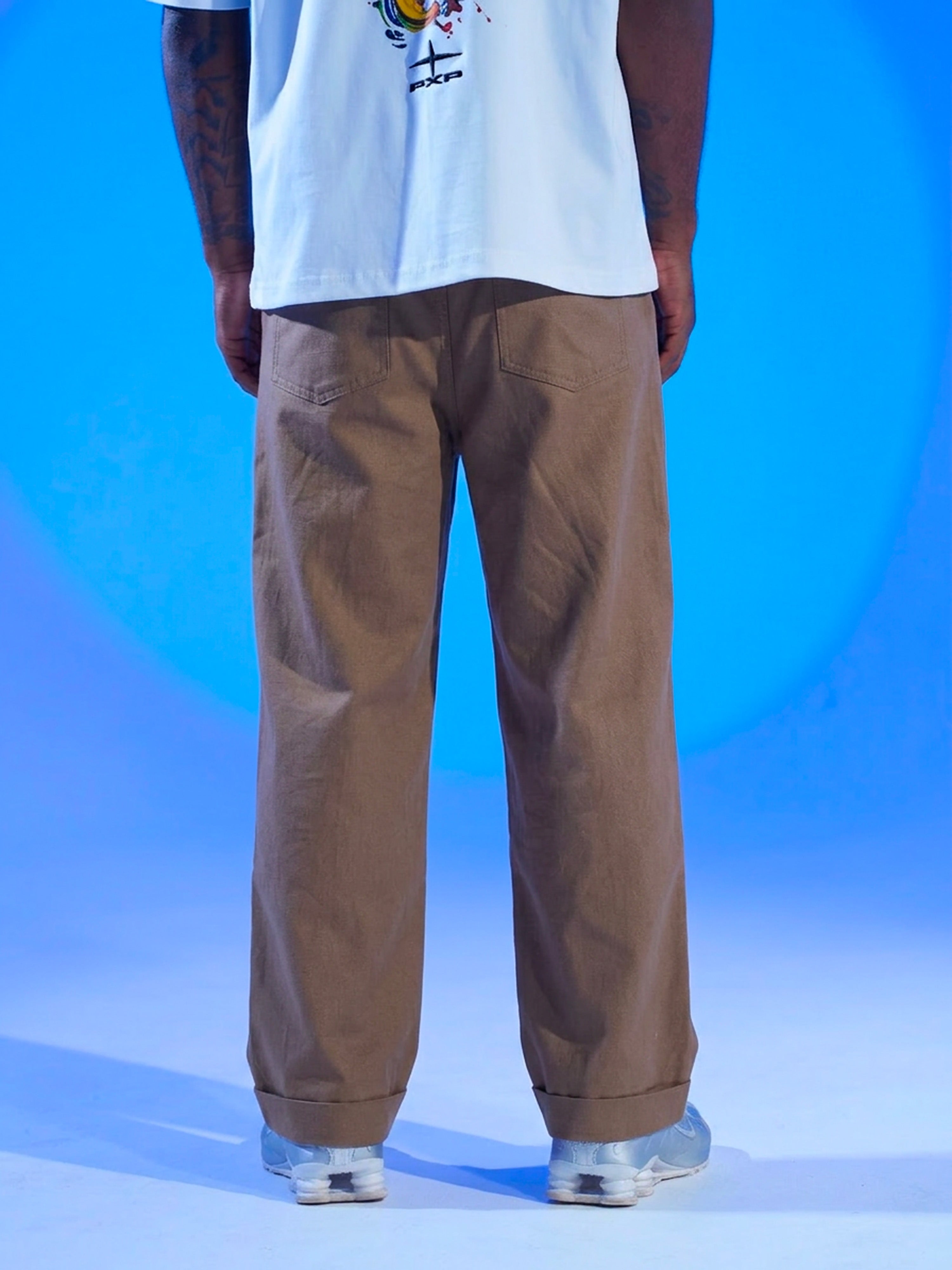 Pantalone con cintura integrata-4
