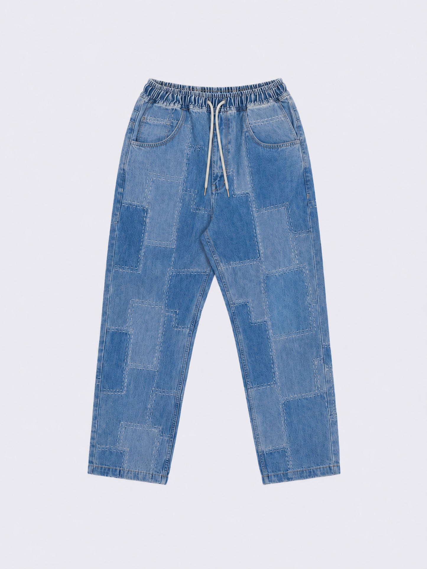 Blugi Patchwork Wash