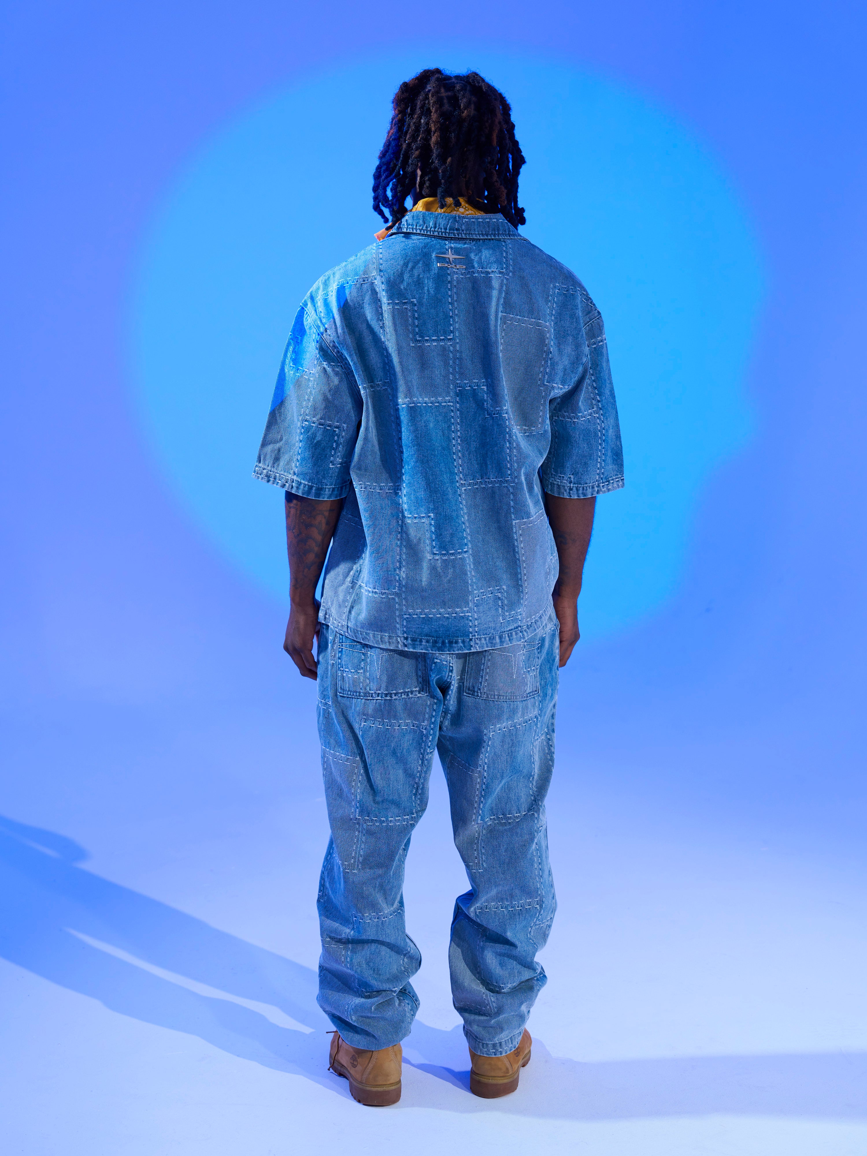 Jeans Patchwork Wash