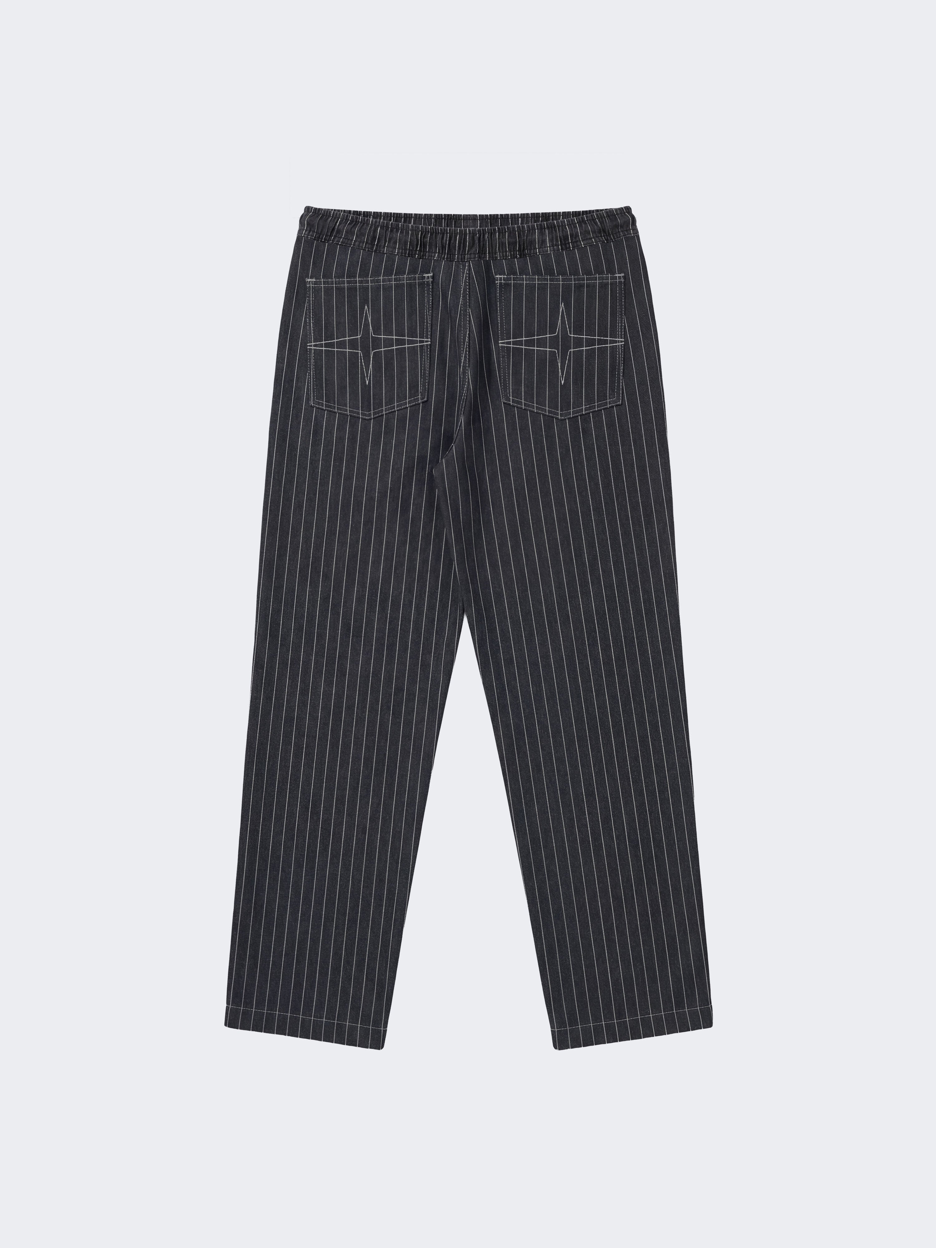 Pantalone a Righe Relax-6