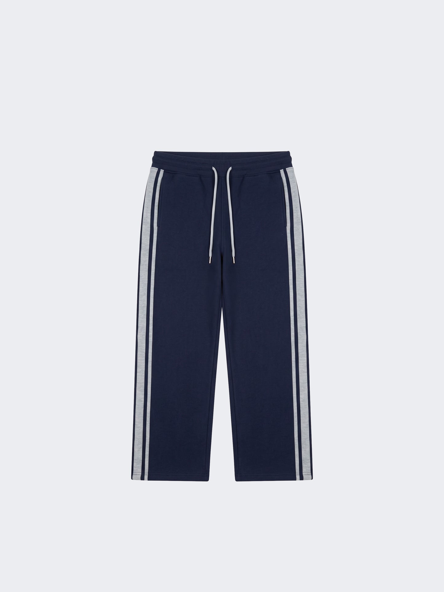 Denim-effect joggingbroek van fleece