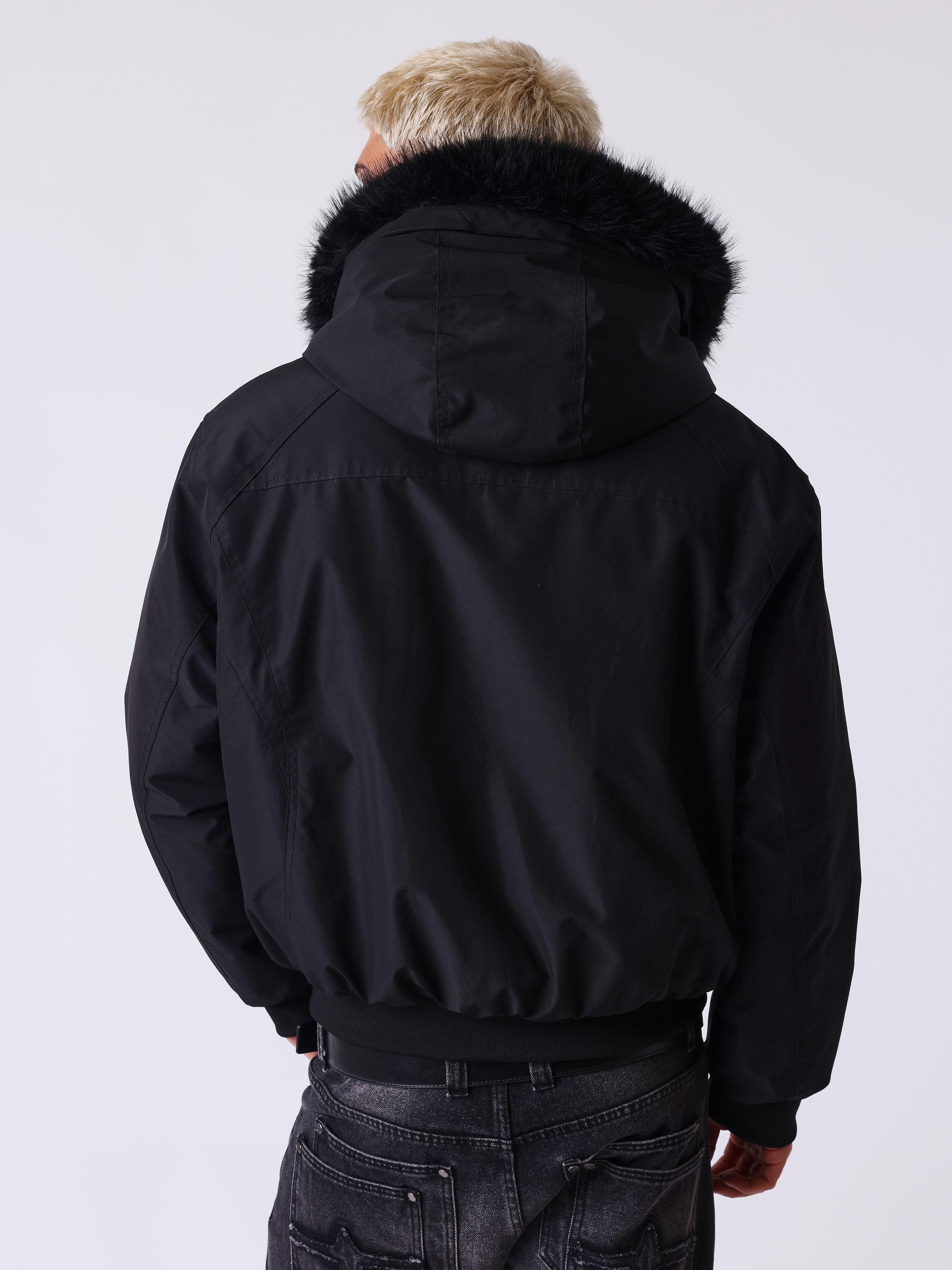 Blouson à capuche Classy en nylon-2