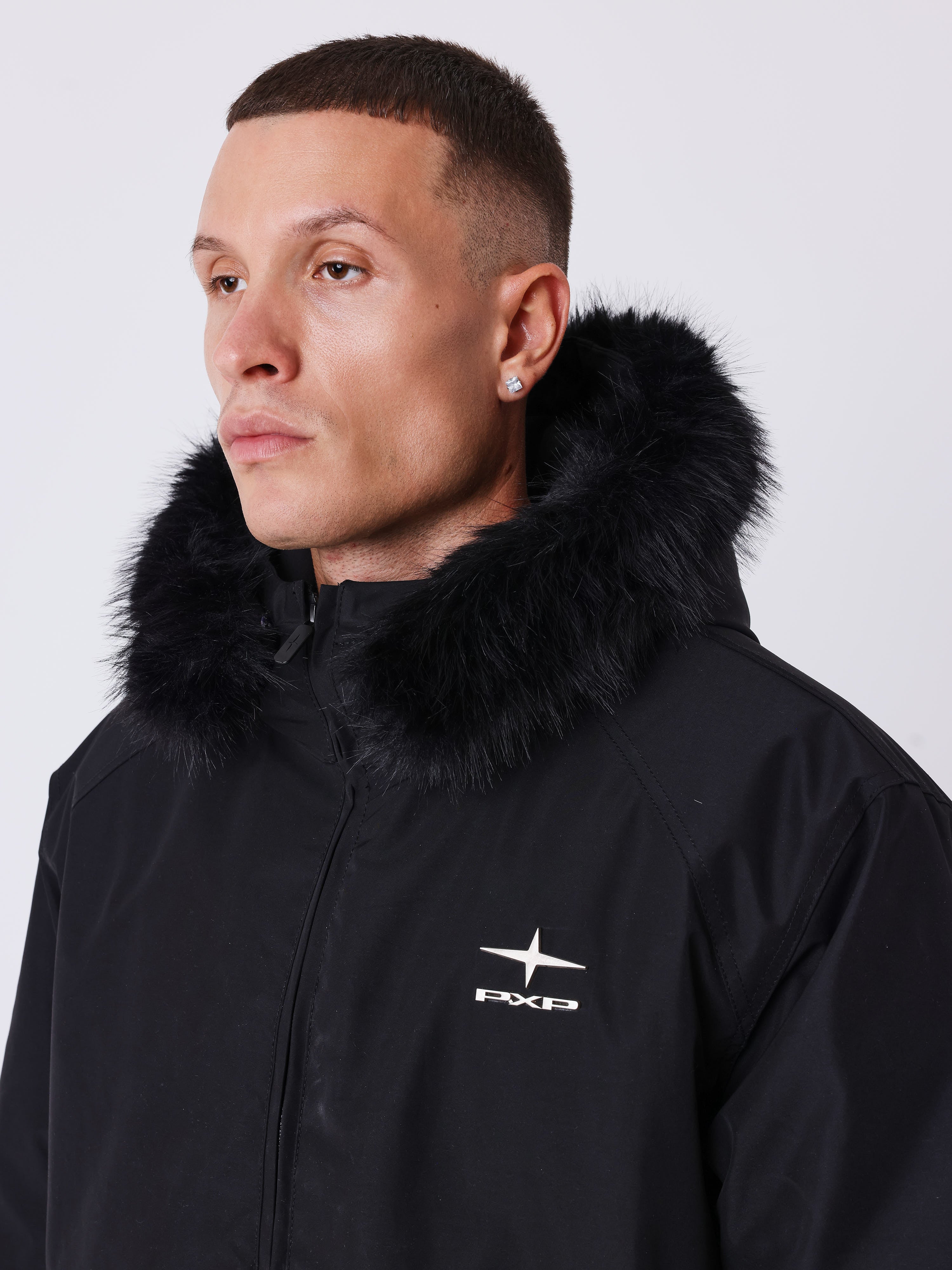 Blouson à capuche Classy en nylon-4